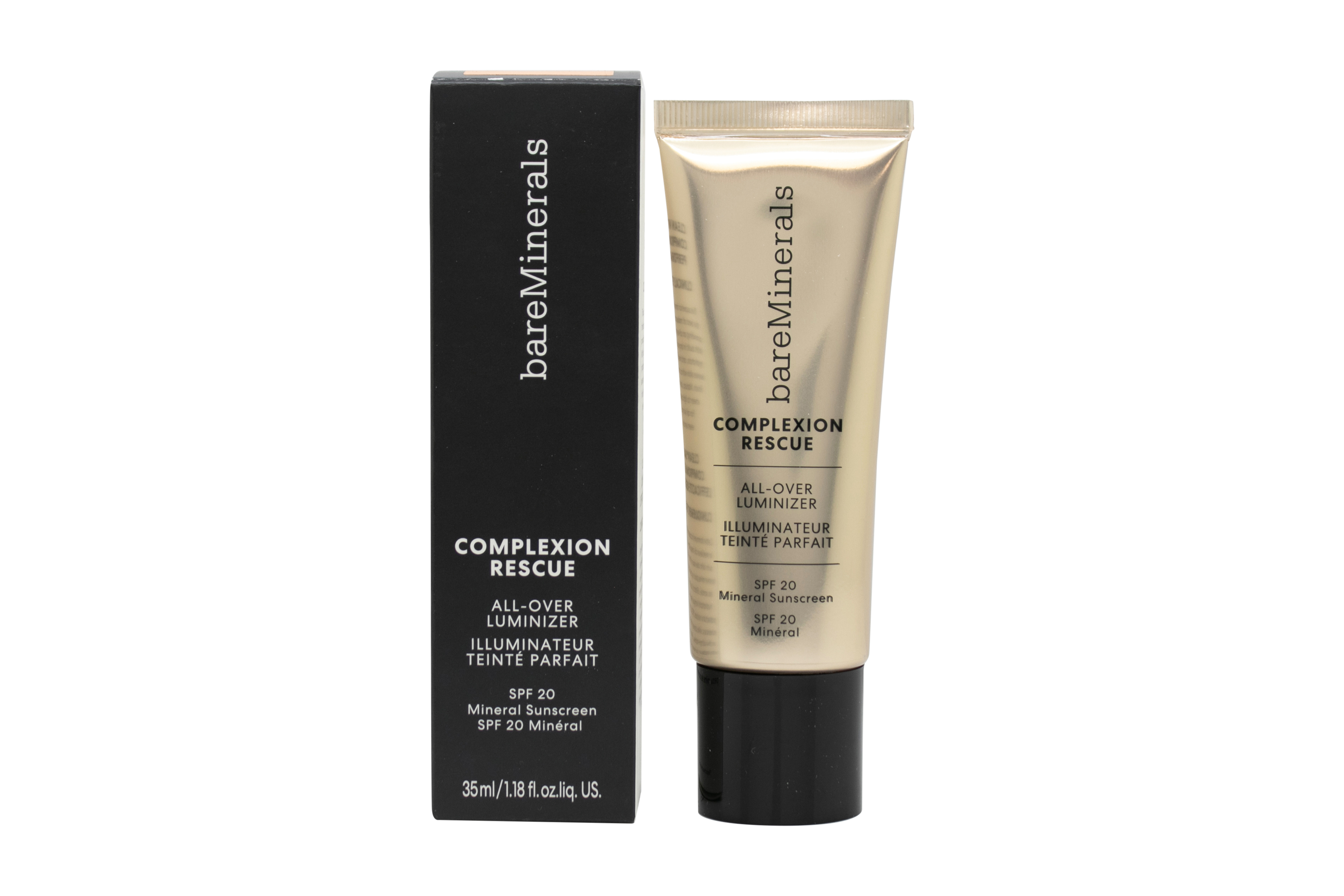 bareMinerals Complexion Rescue All Over Luminizer Tinted Moisturiser SPF20 35ml - Golden Peach