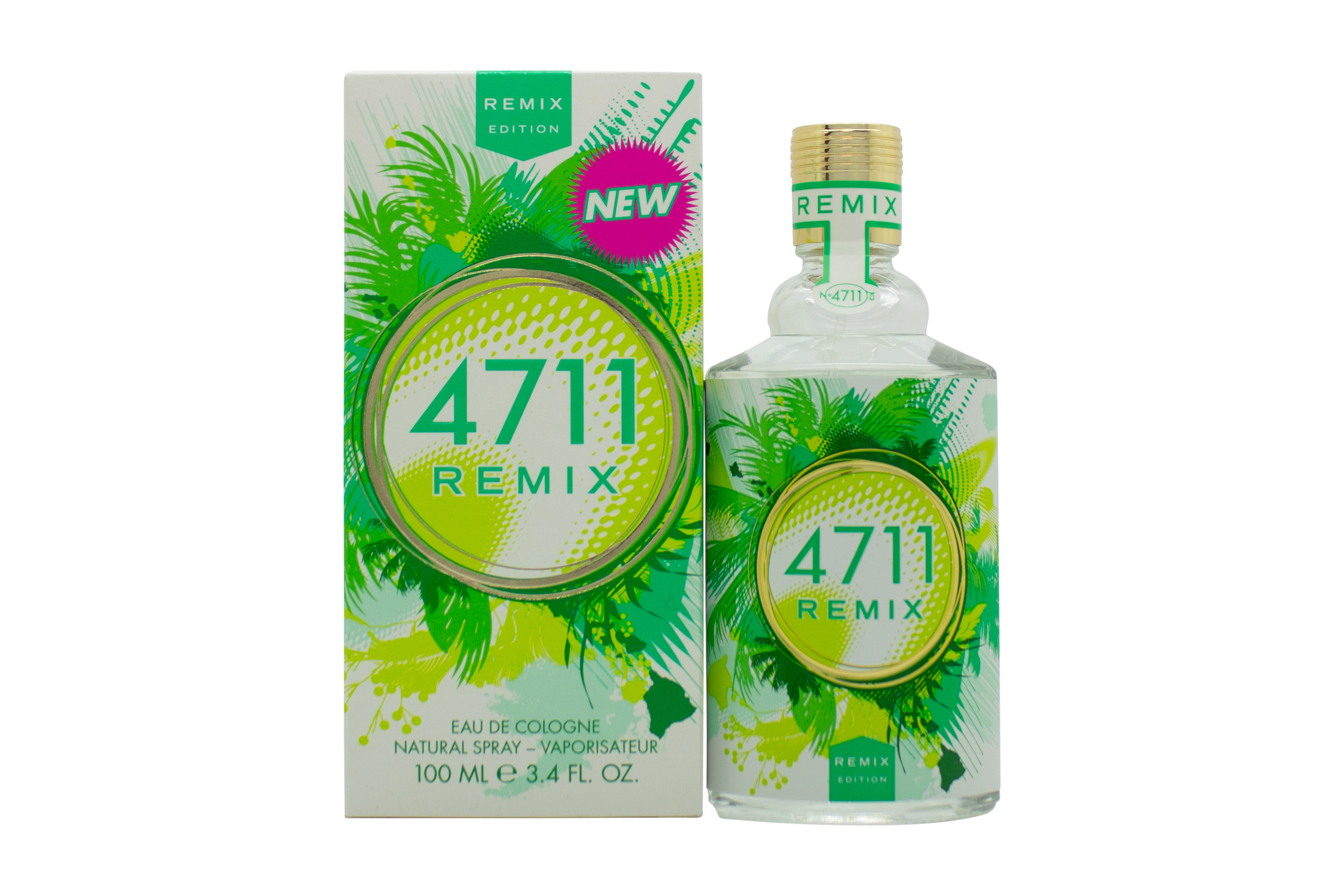 4711 Remix Green Oasis Eau de Cologne 100ml Spray