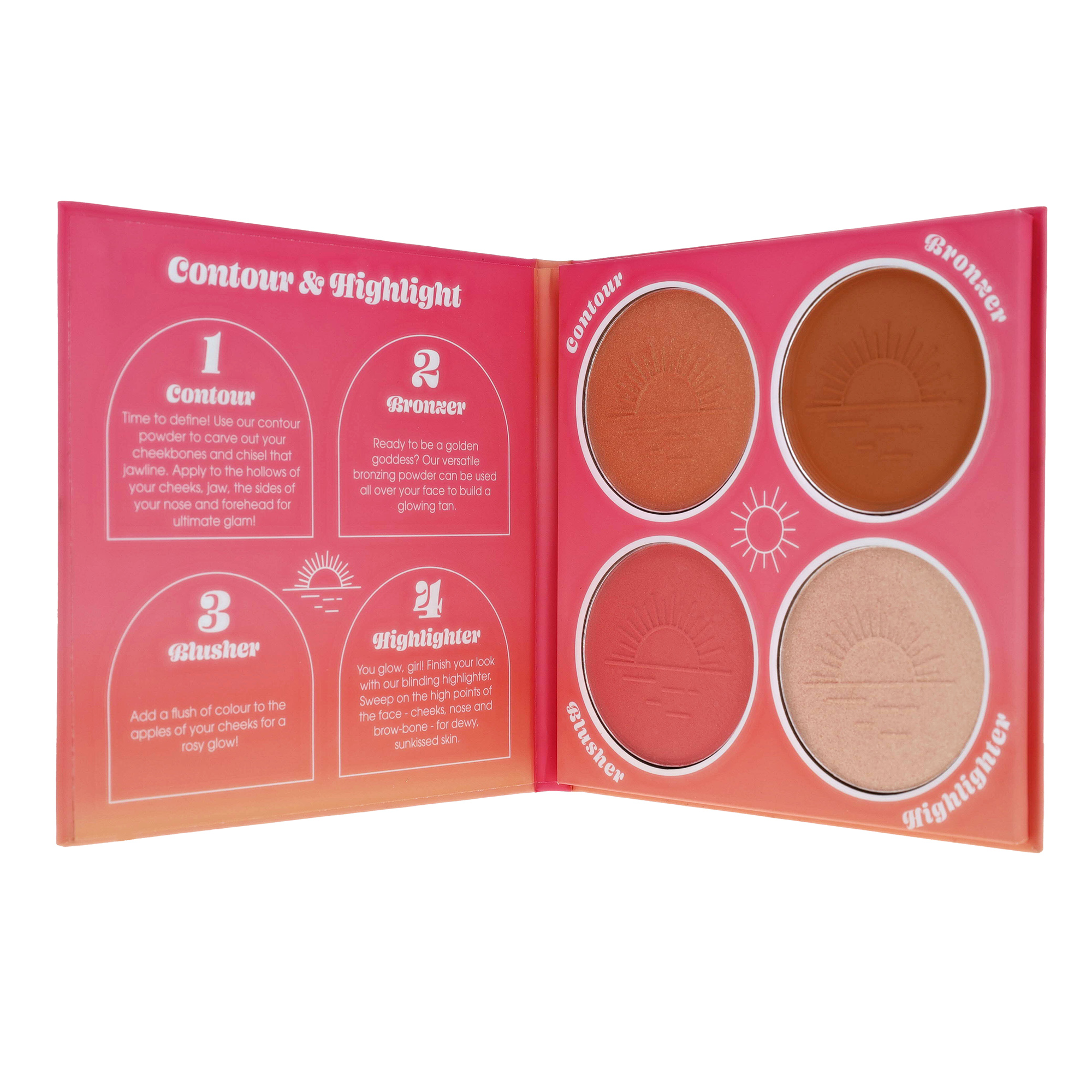 Sunkissed Radiant Lustre Face Palette - 4 Shades