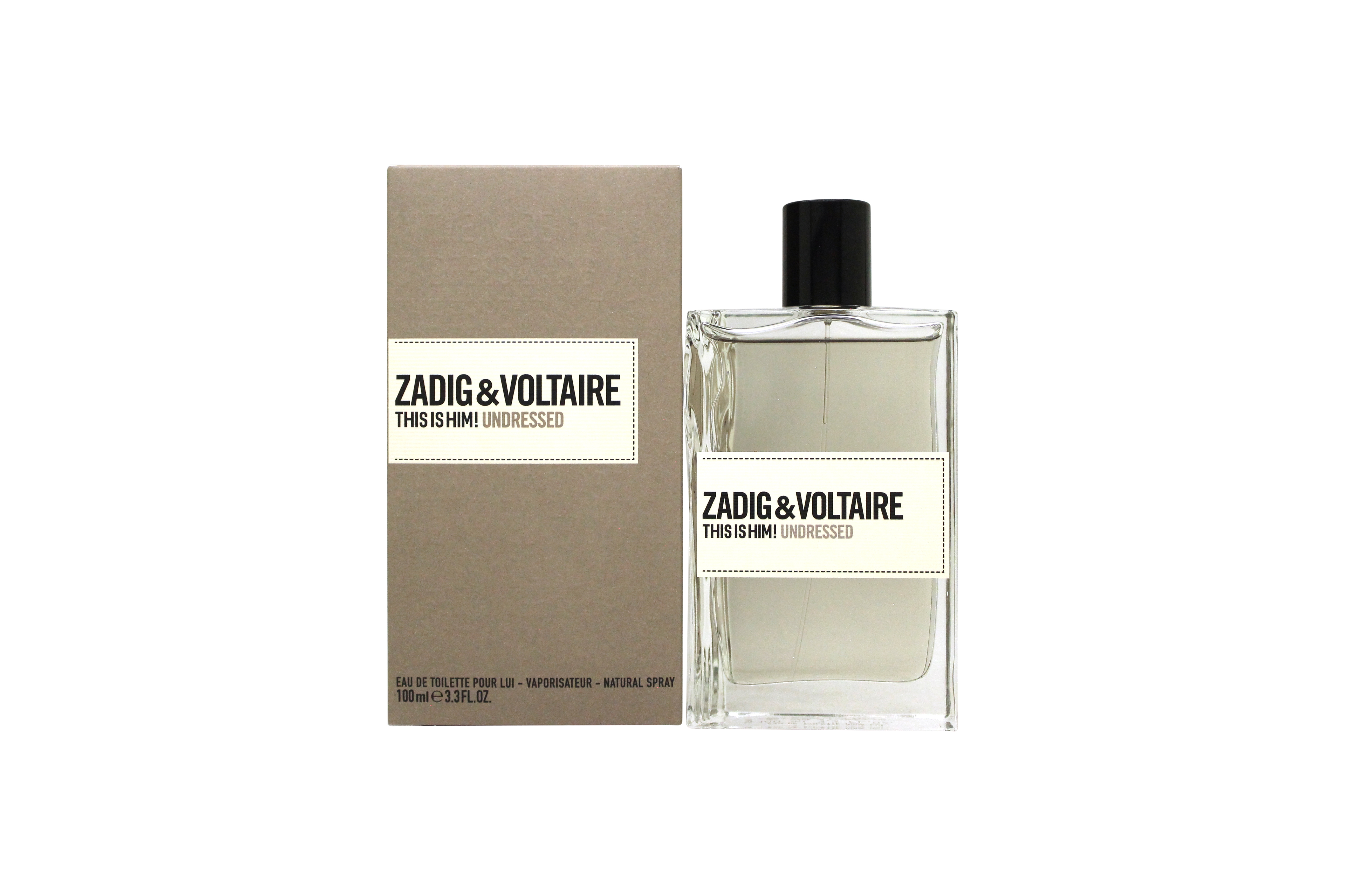 Zadig & Voltaire This Is Him! Undressed Eau de Toilette 100ml Spray