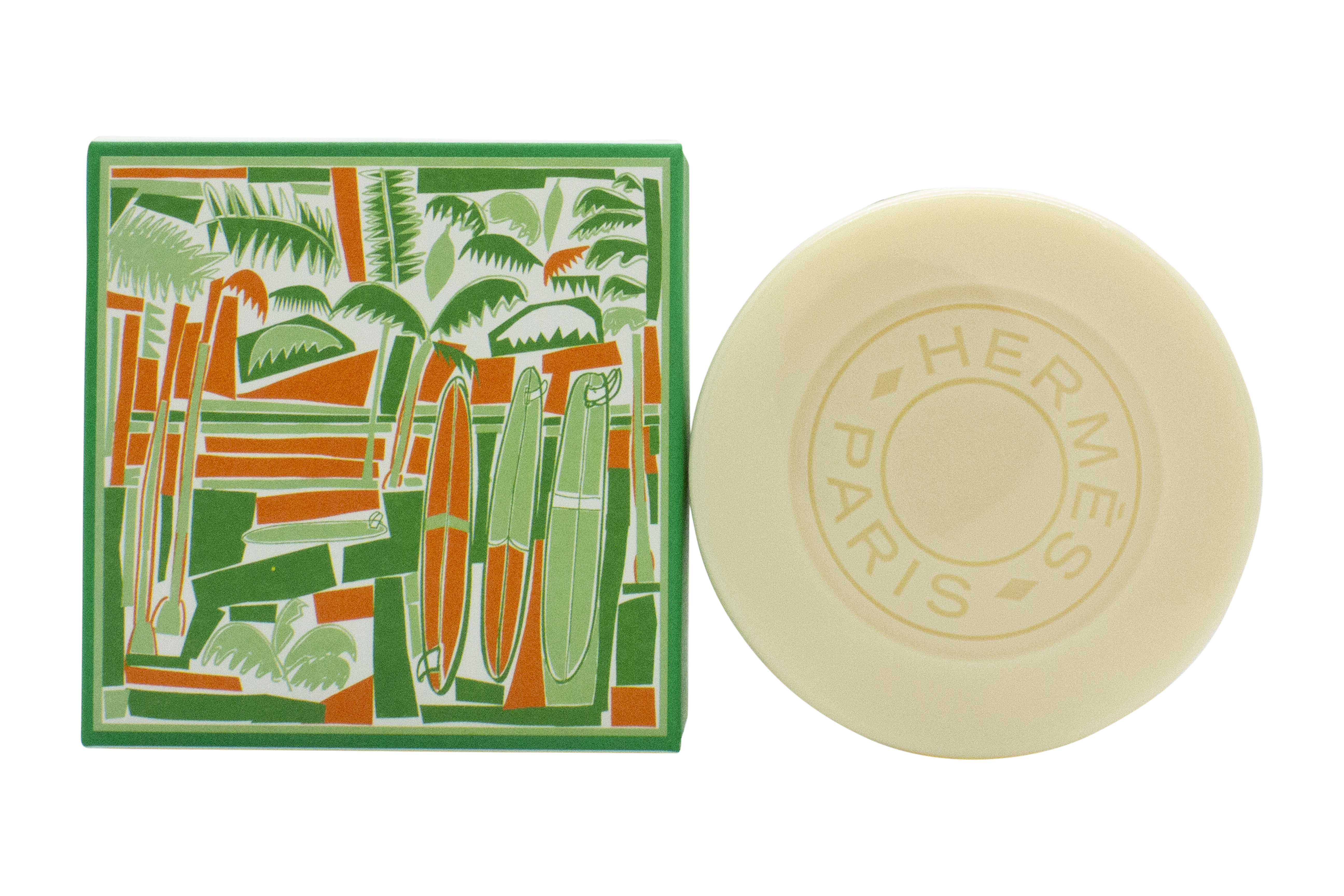 Hermès Eau de Basilic Pourpre Sea Suft Fun Soap Bar 100g