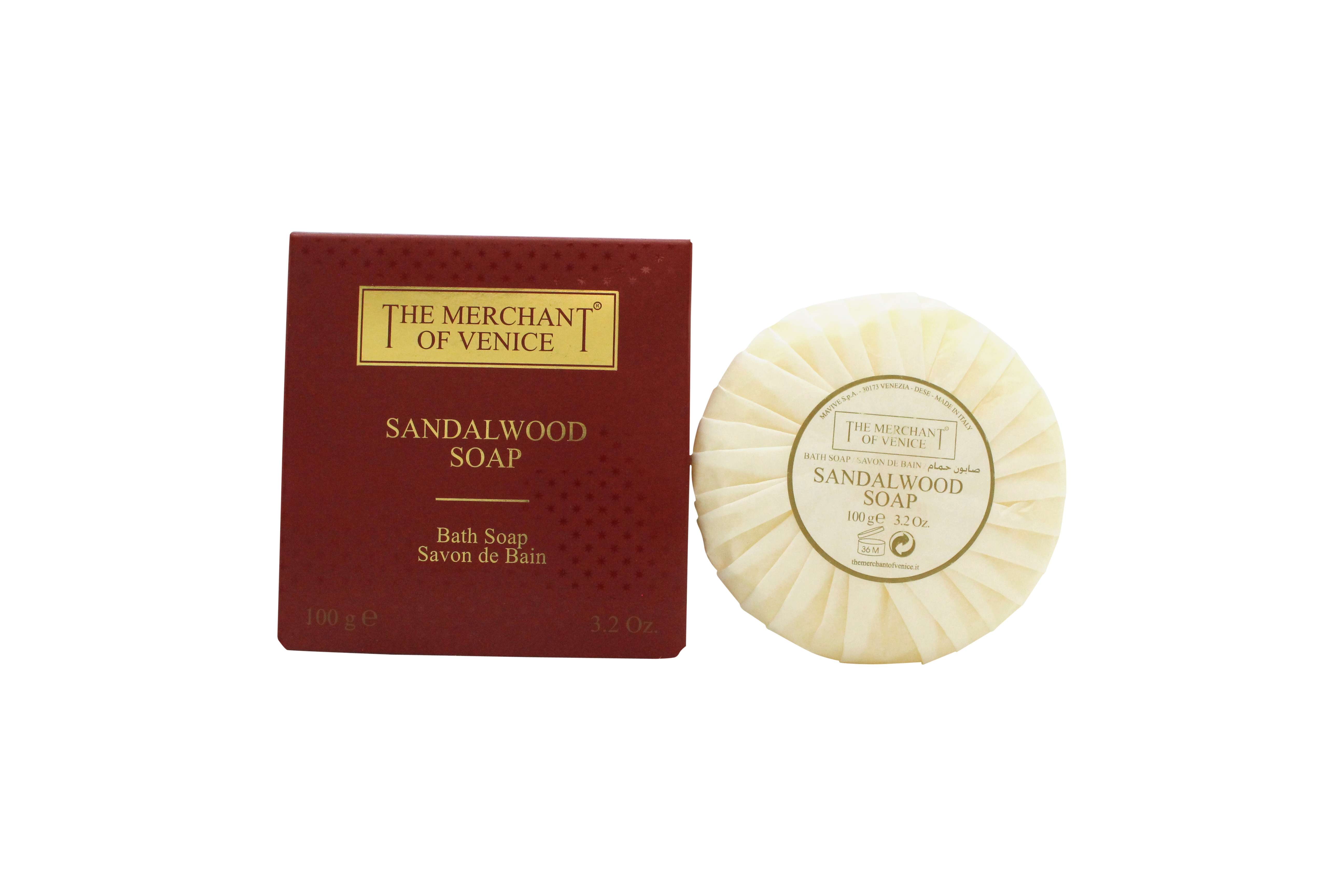 The Merchant of Venice Sandalwood Bath Soap 100g