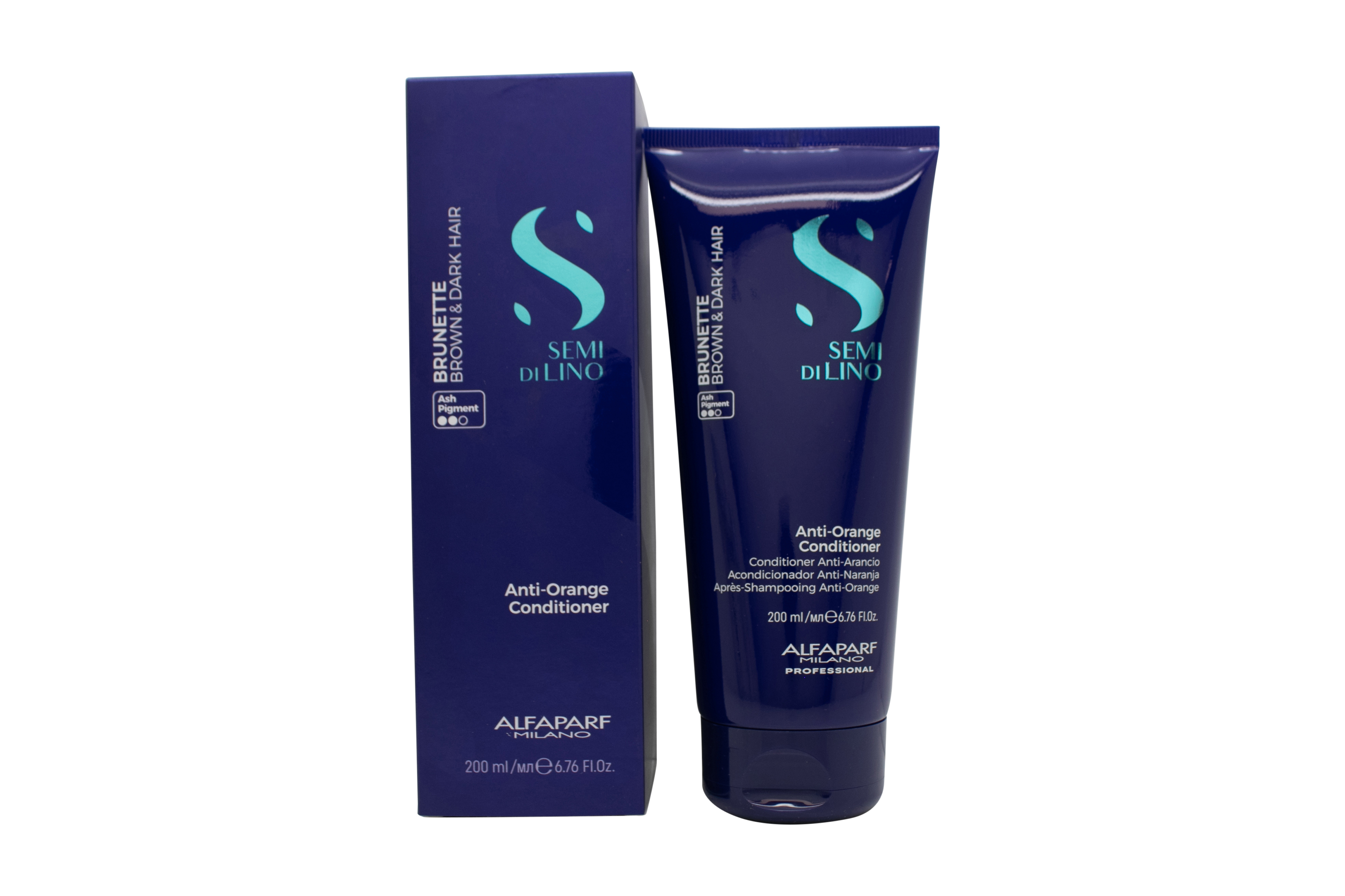 Alfaparf Semi Di Lino Brunette Anti-Orange Low Conditioner 200ml