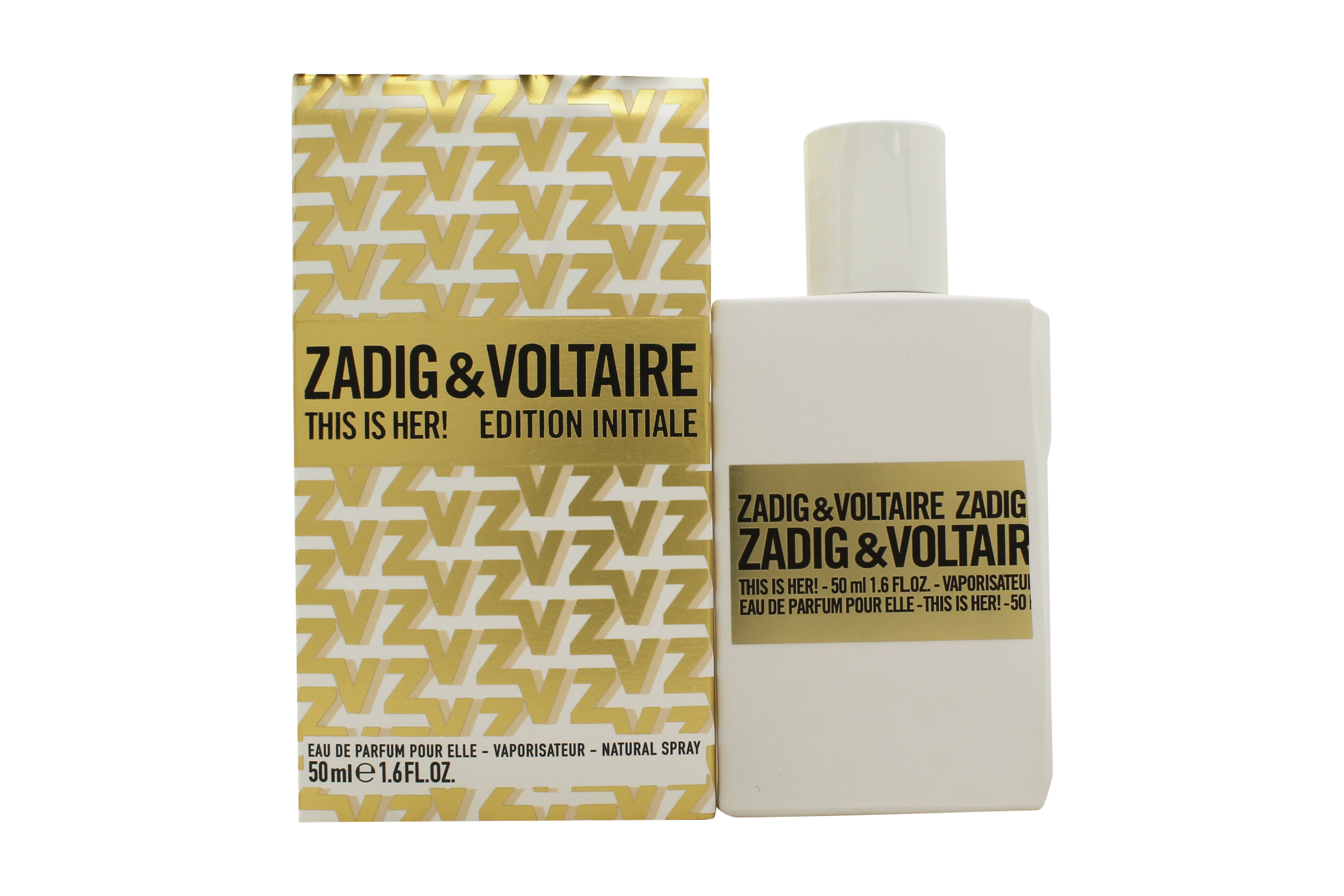 Zadig & Voltaire This is Her! Edition Initiale Eau de Parfum 50ml Spray