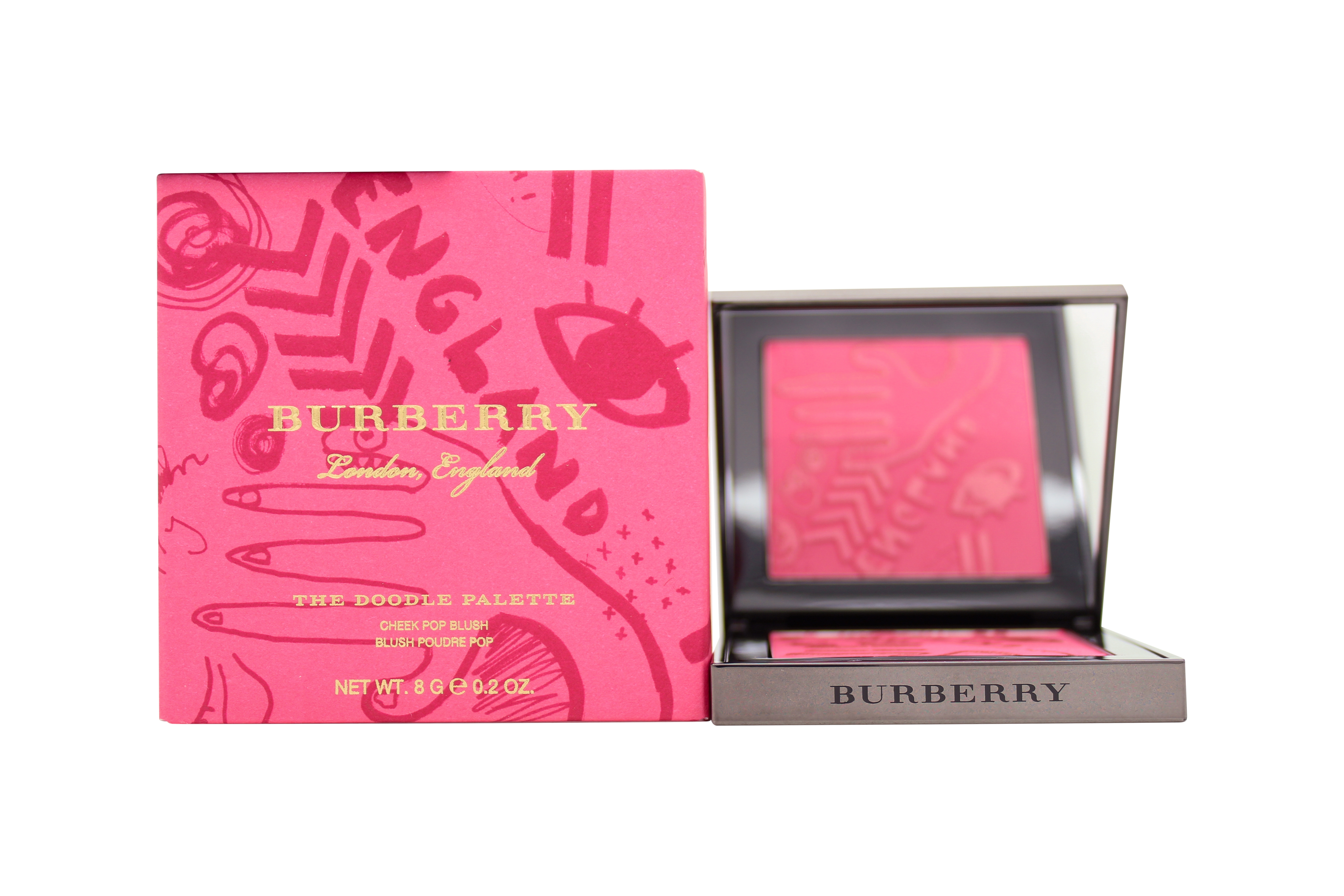 Burberry The Doodle Palette Blush 8g - Bright Pink