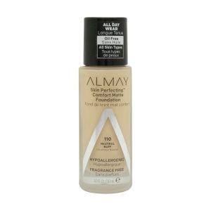 Almay Skin Perfecting Comfort Matte Foundation 30ml - 110 Neutral Buff