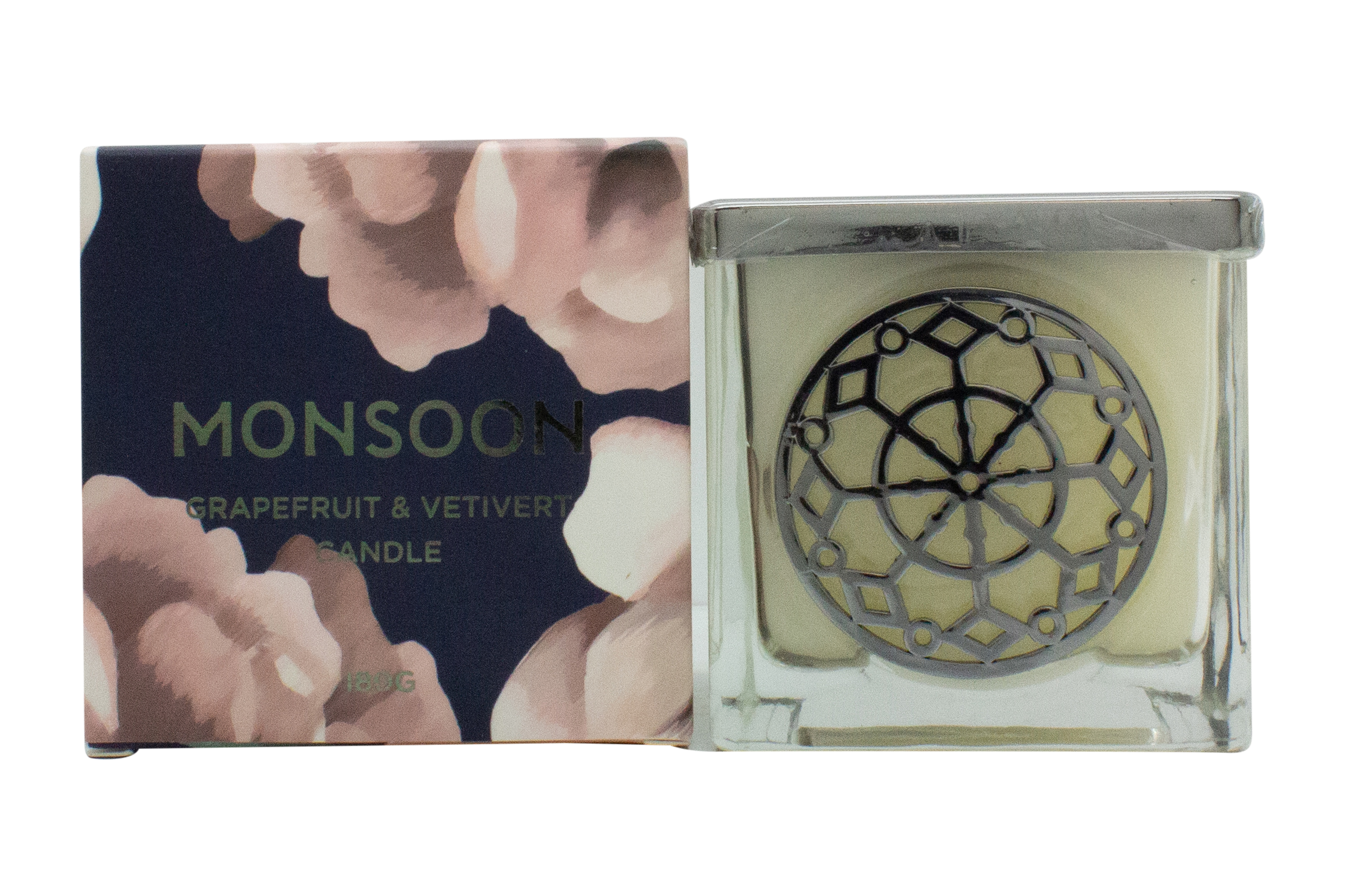 Monsoon Grapefruit & Vetiver Scented Candle 180g