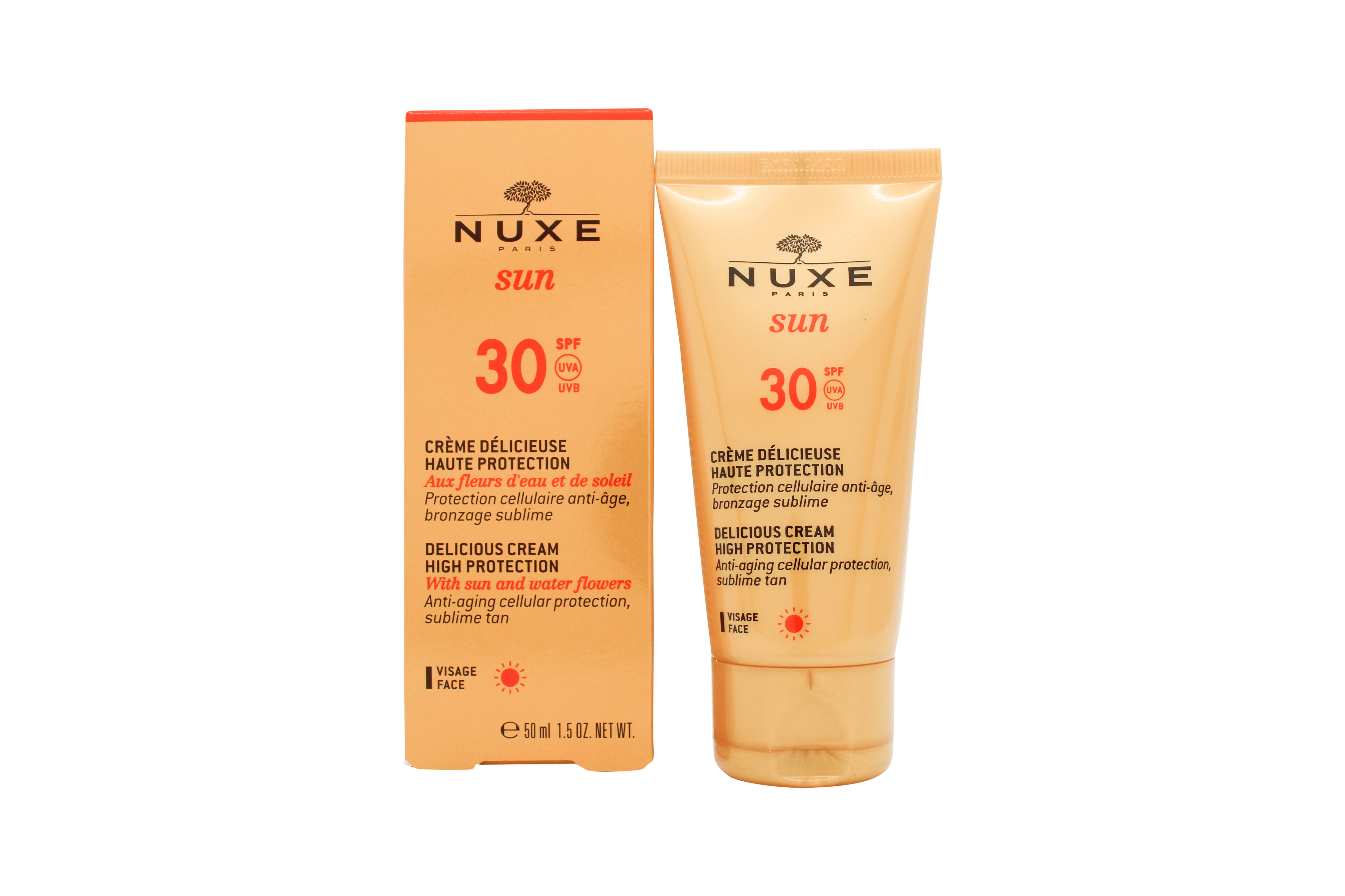 Nuxe Sun Delicious Cream For Face High Protection SPF30 50ml
