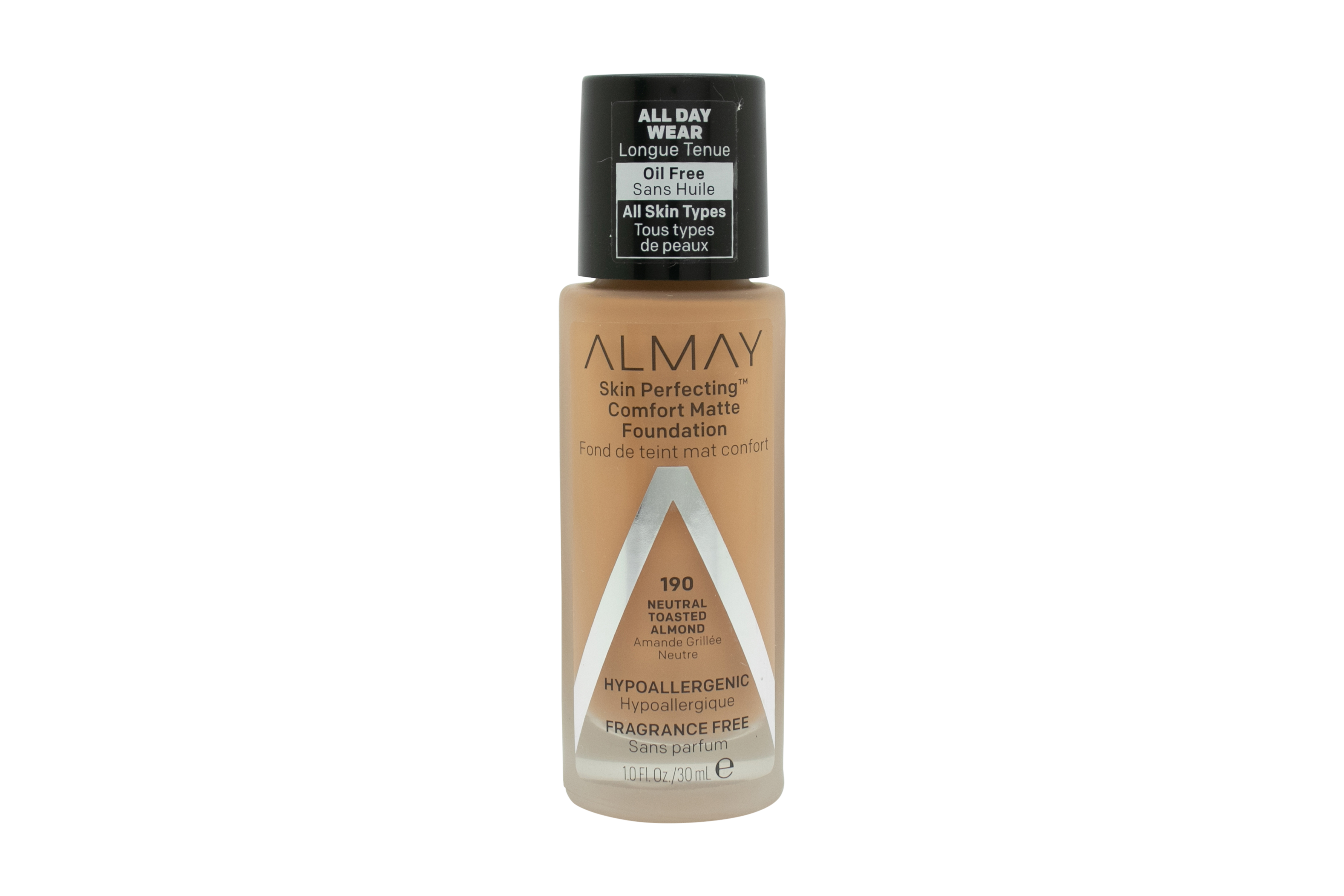 Almay Skin Perfecting Comfort Matte Foundation 30ml - 190 Neutral Toasted Almond