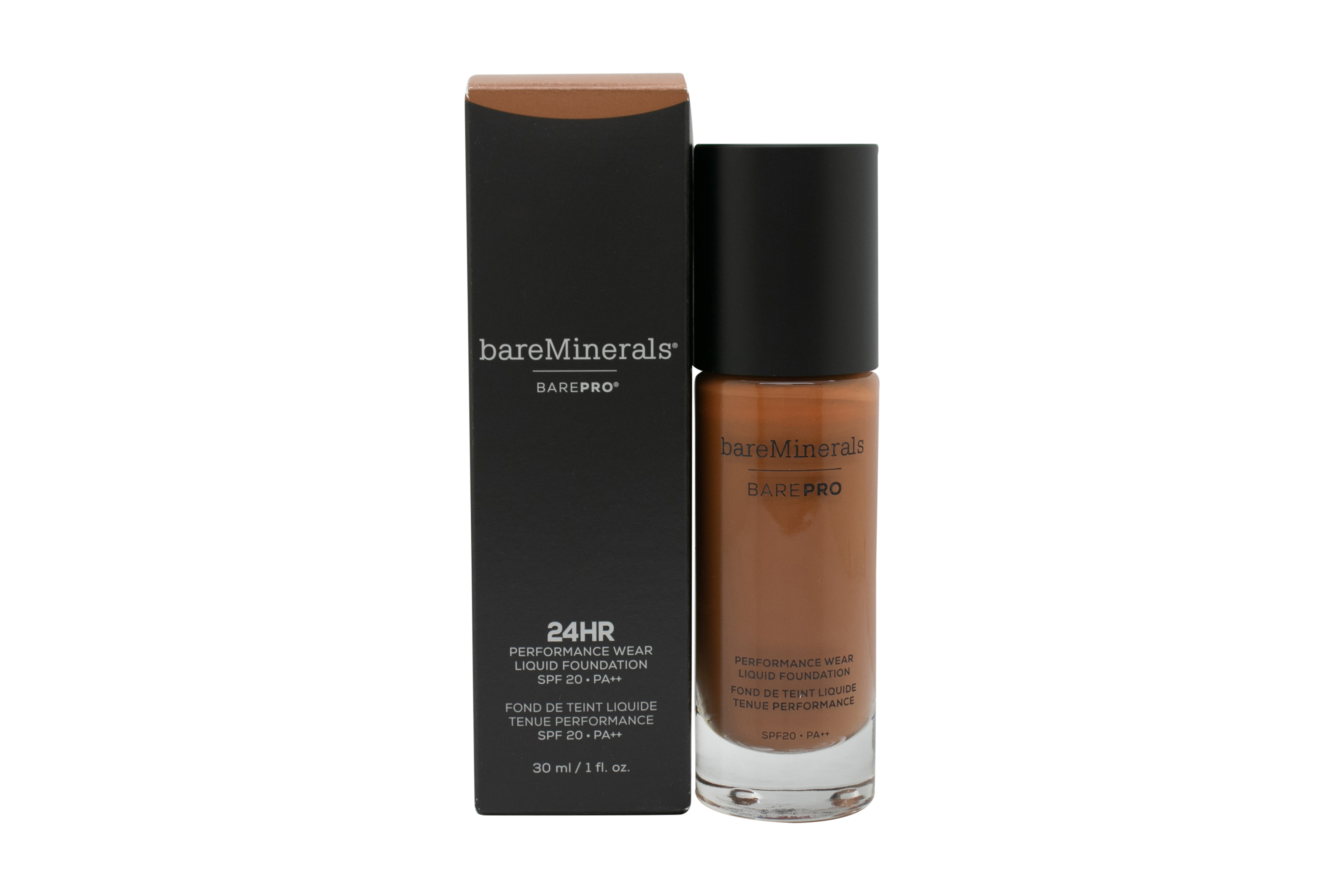 bareMinerals BarePro Performance Wear Liquid Foundation SPF20 30ml - 27 Espresso
