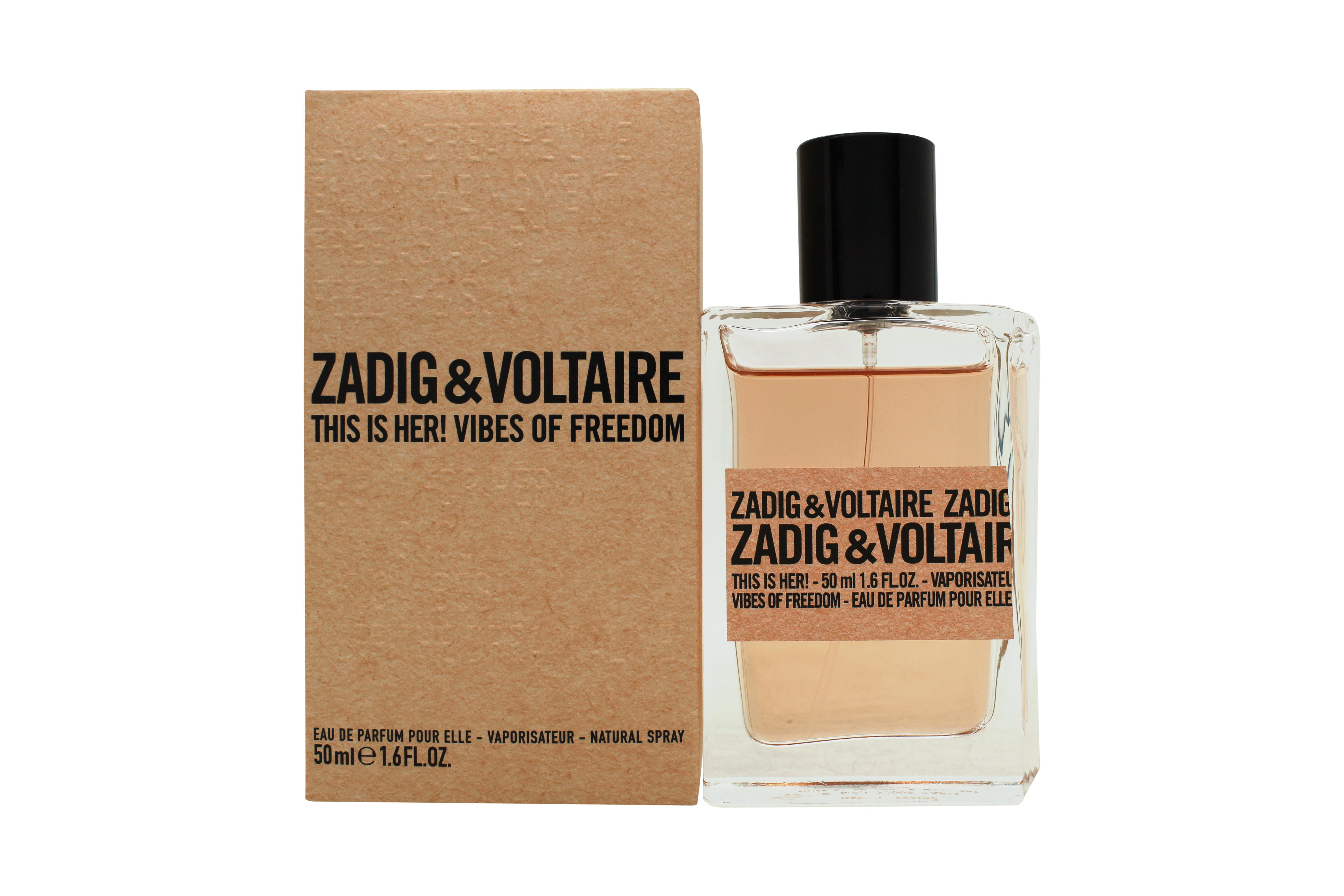 Zadig & Voltaire This is Her! Vibes of Freedom Eau de Parfum 50ml Spray