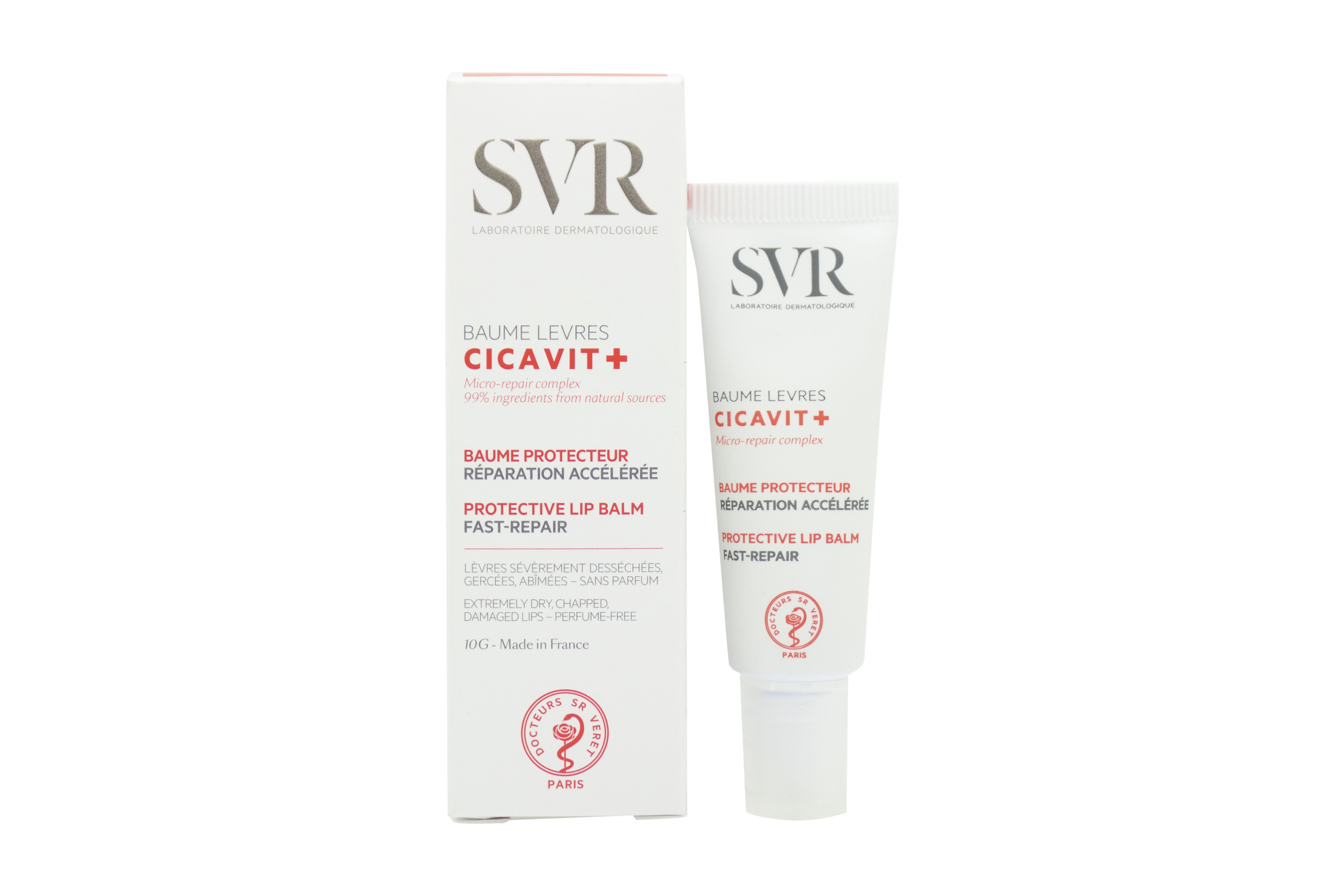 SVR Laboratoires Baume Levres Cicavit+ Protective Lip Balm 10g