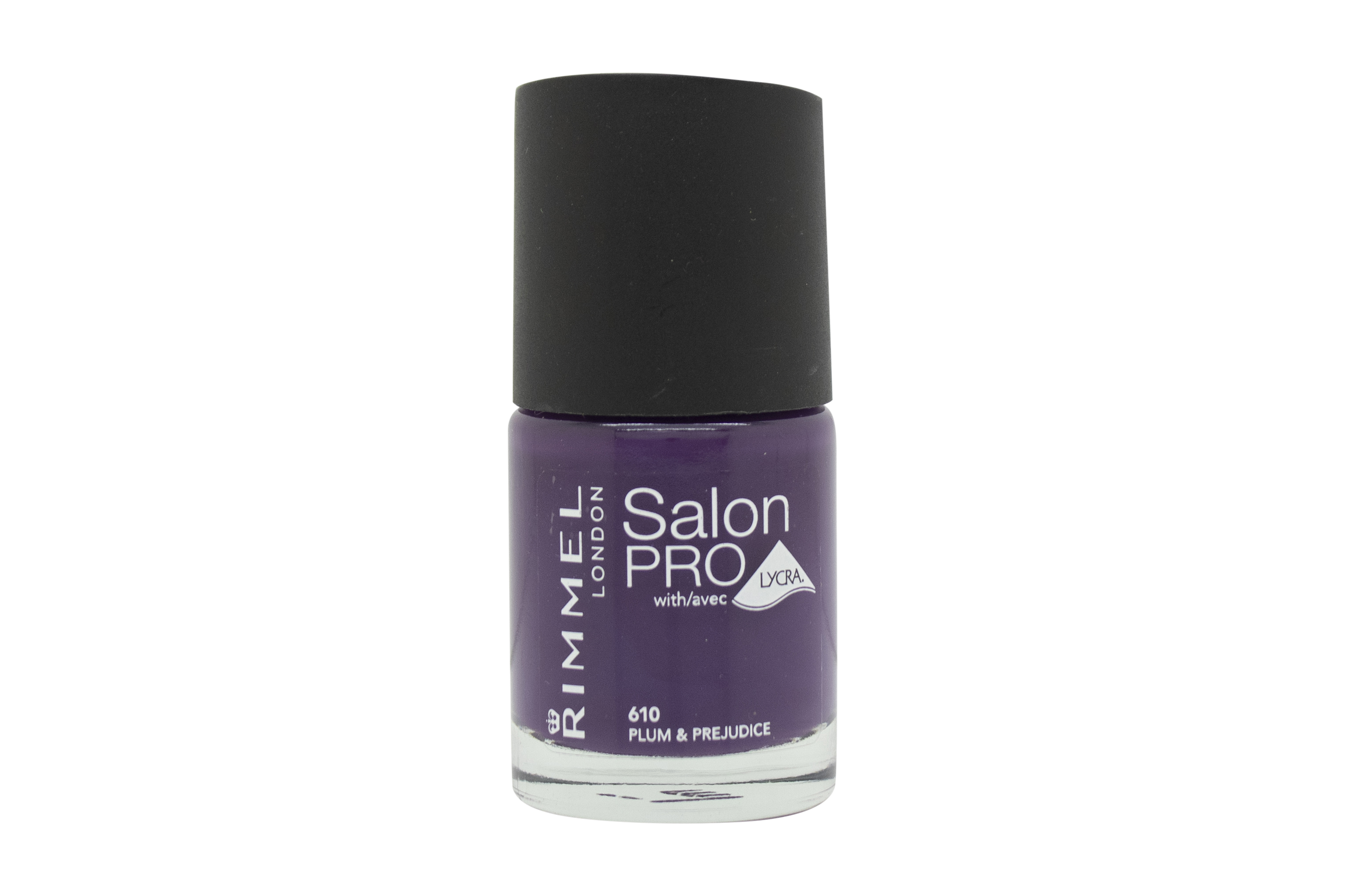 Rimmel Salon Pro Nail Polish 12ml - 610 Plum & Prejudice