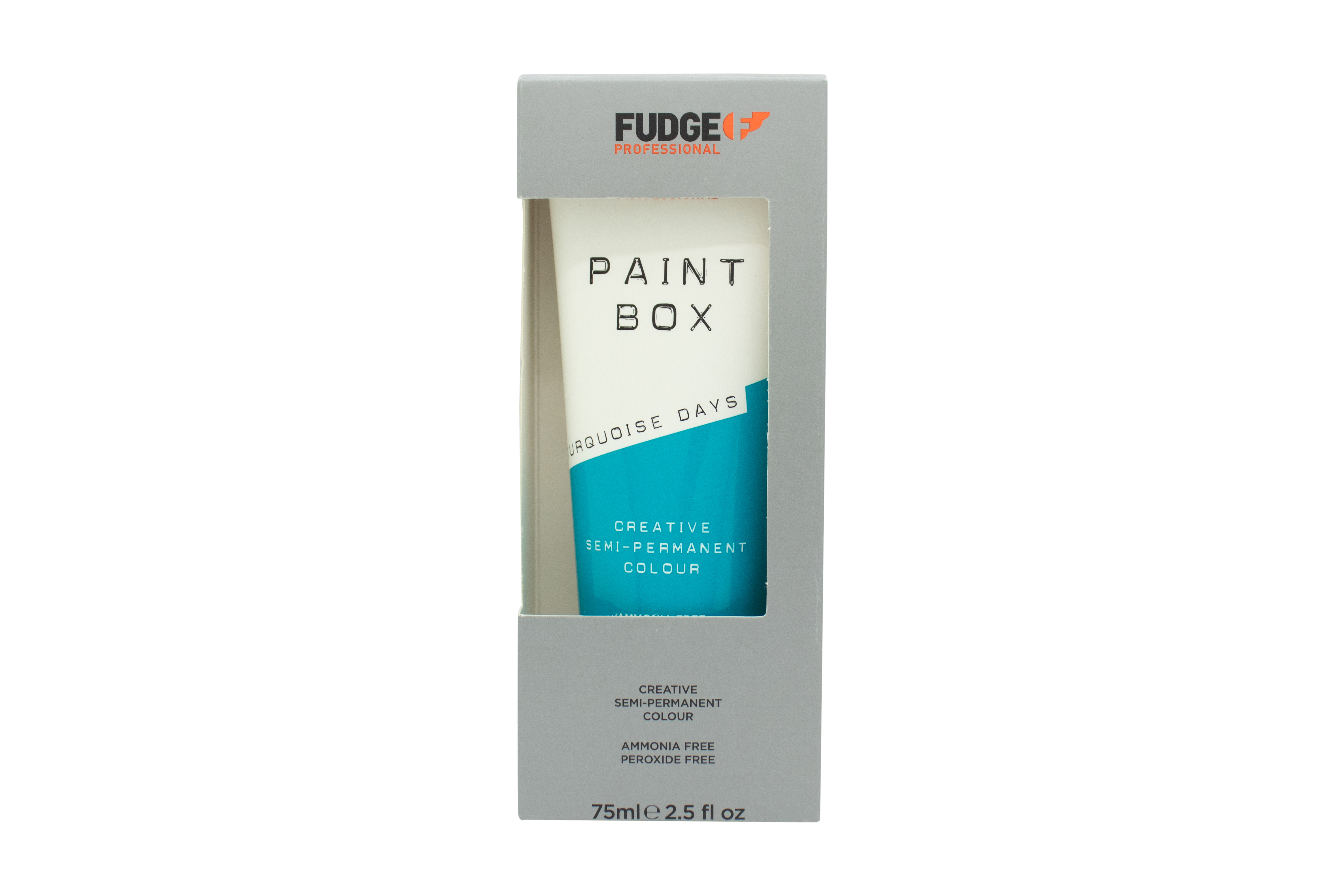 Fudge Professional Hair Colour Paint Box 75ml - Turquoise Days