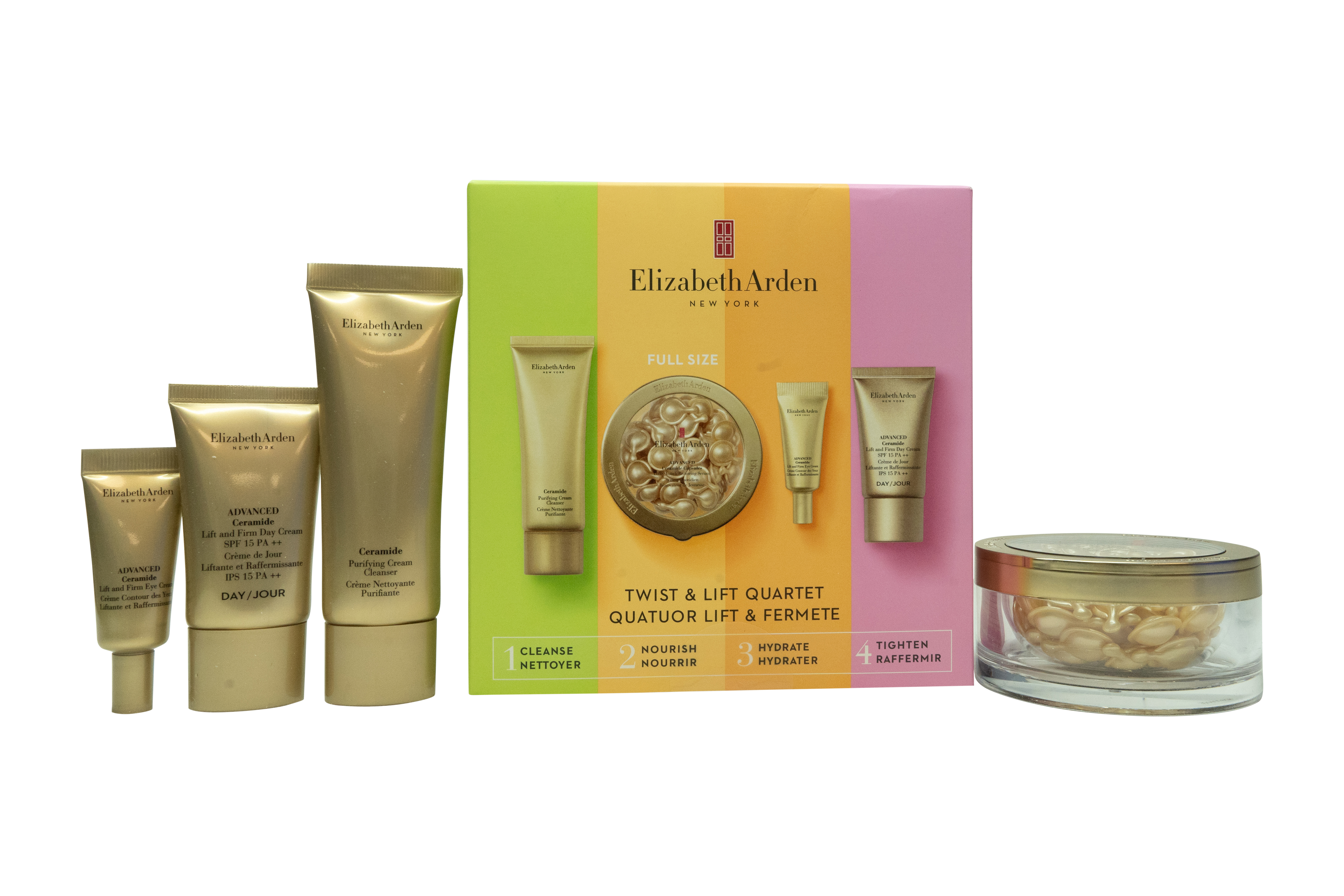 Elizabeth Arden Advanced Ceramide Nourishing And Age-Defying Gift Set 4 Pieces