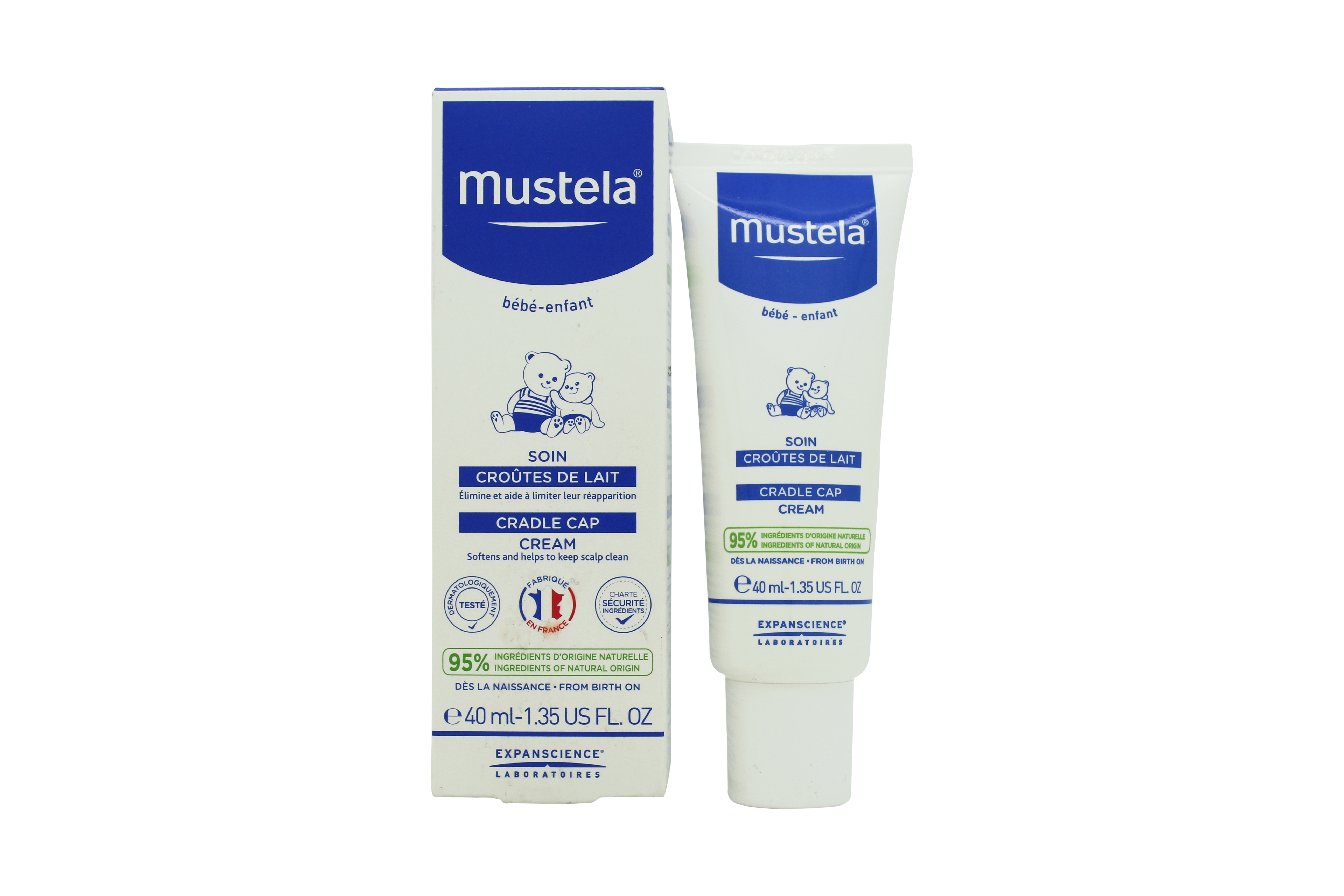 Mustela Bébé Cradle Cap Cream 40ml