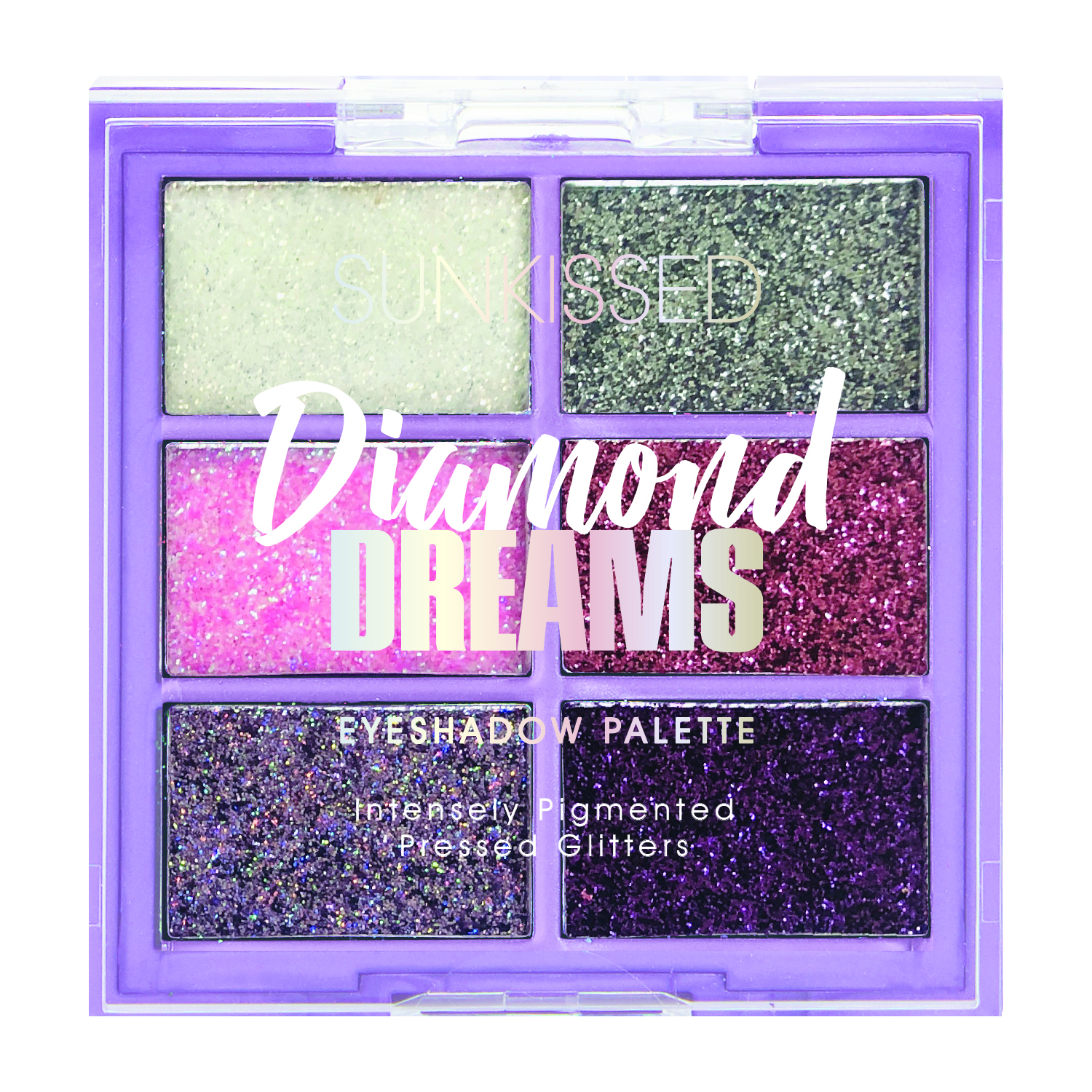 Sunkissed Diamond Dreams Glitter Eye Shadow Palette 6 x 1.1g