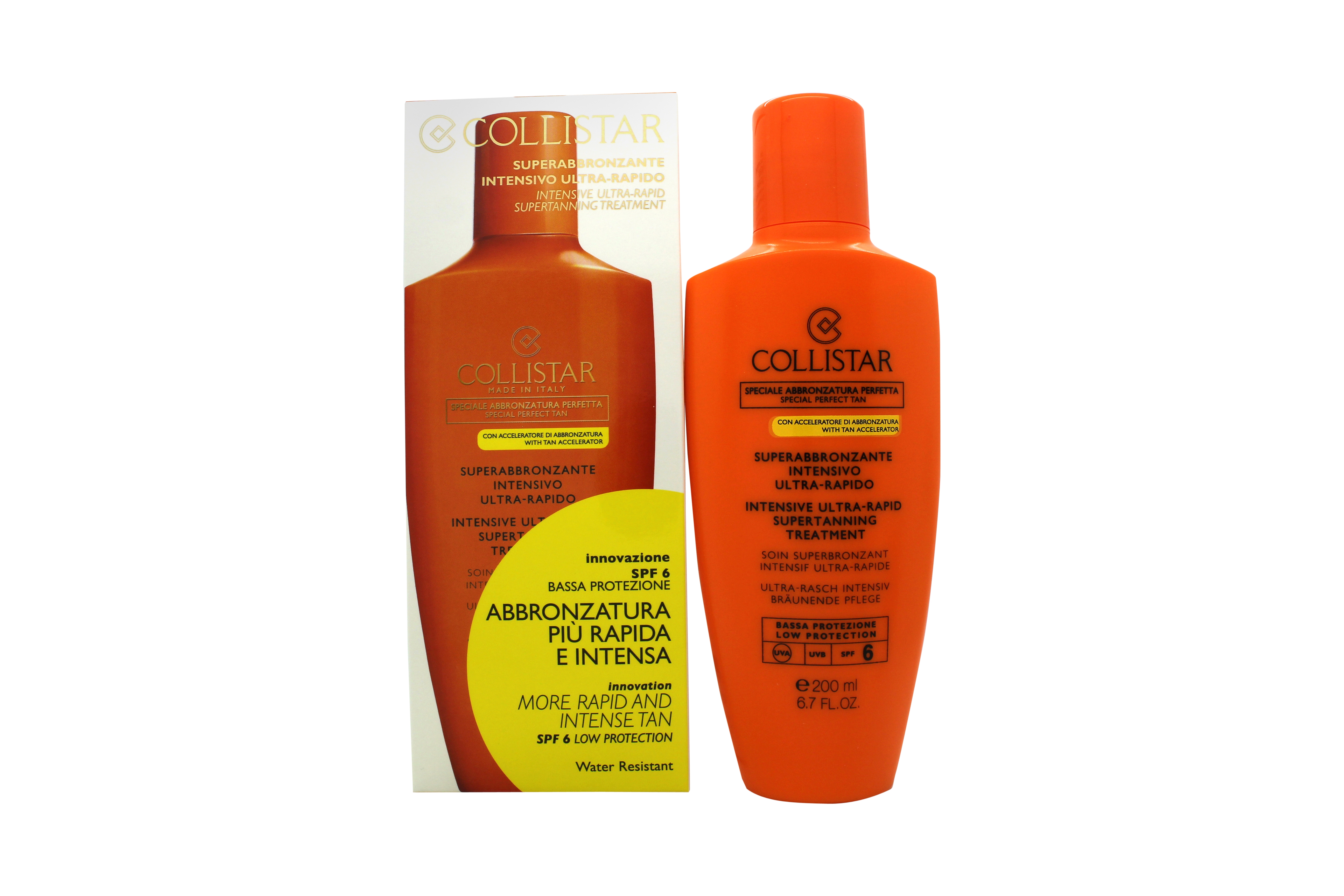 Collistar Speciale Abbronzatura Perfetta Superabbronzante Intensivo Ultra-Rapido 200ml SPF6