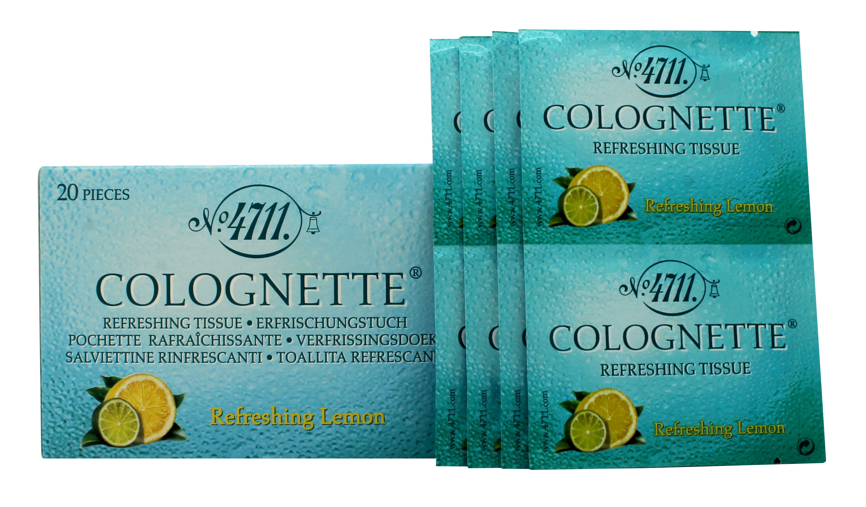 Mäurer & Wirtz 4711 Refreshing Lemon Tissue Pack - 20 Pieces