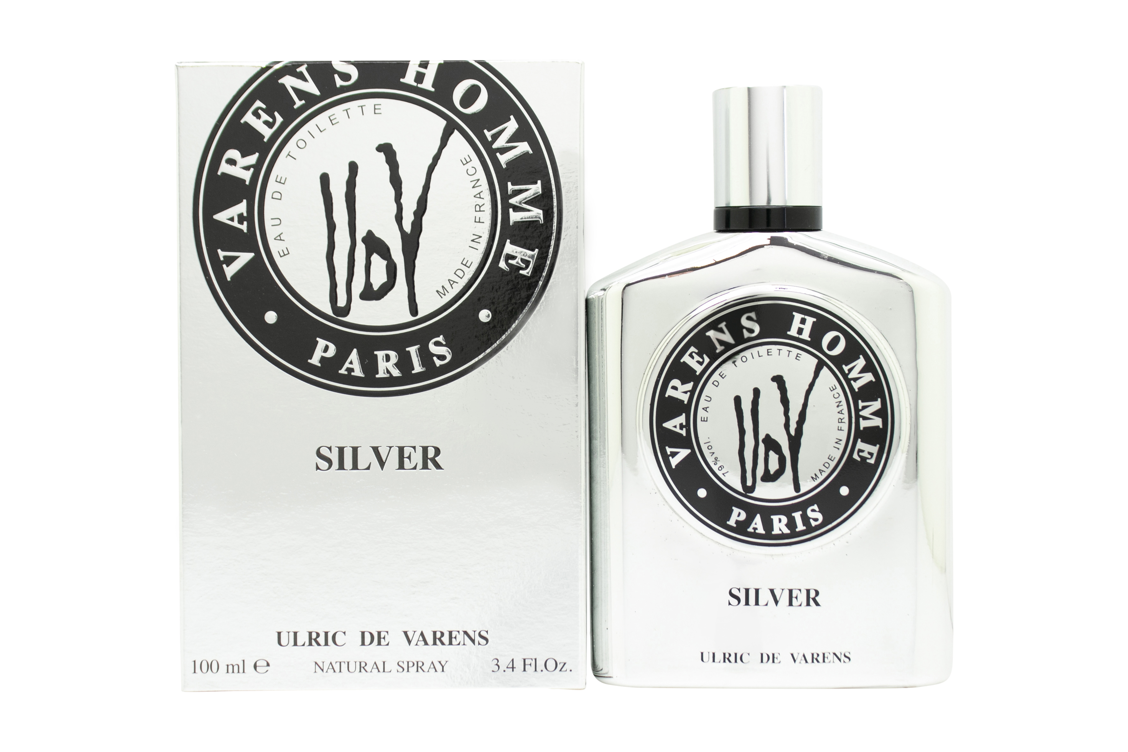 Ulric De Varens UDV Silver Limited Edition Eau De Toilette 100ml Spray