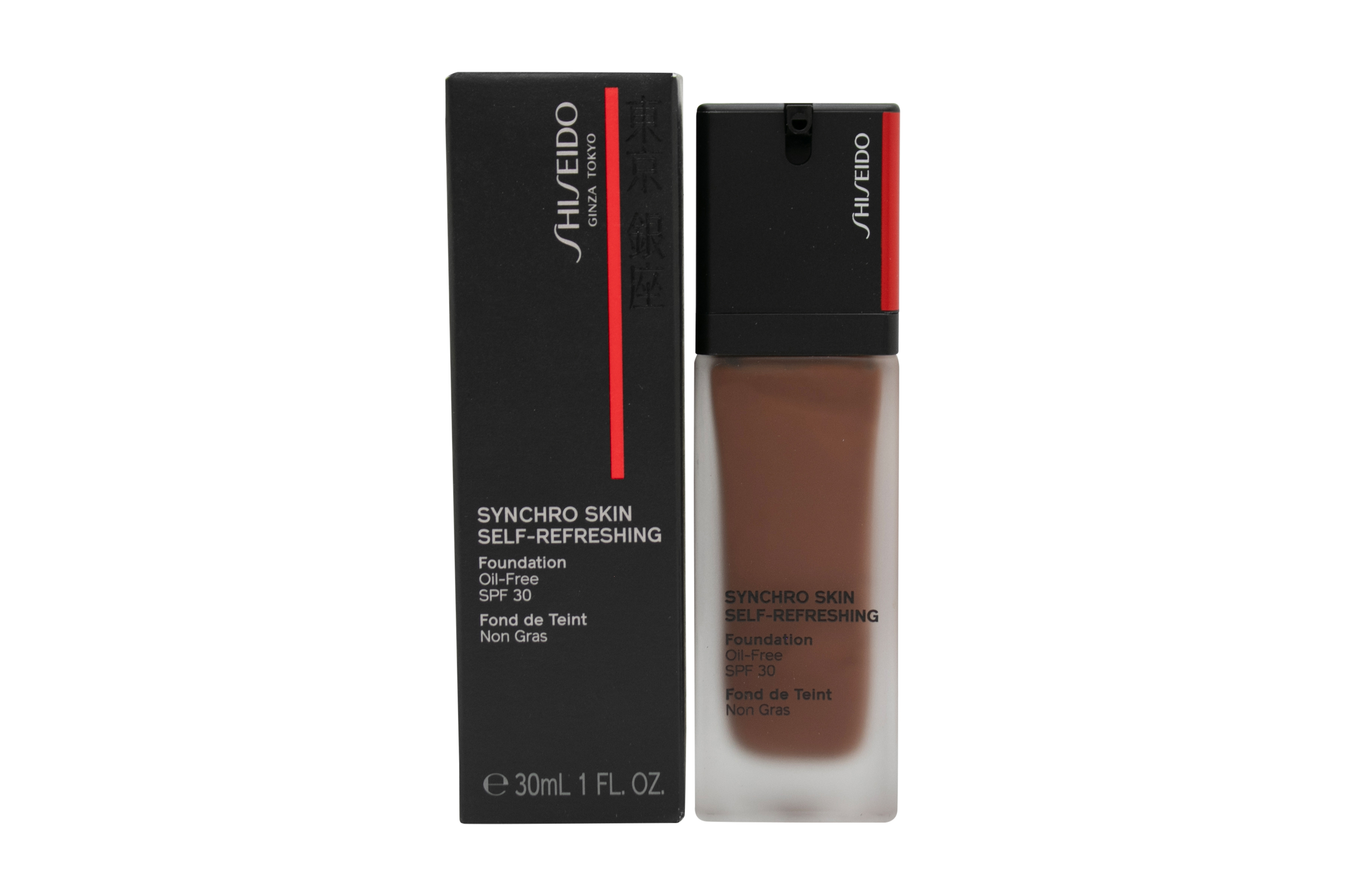 Shiseido Synchro Skin Self-Refreshing Foundation SPF30 30ml - 540 Mahogany