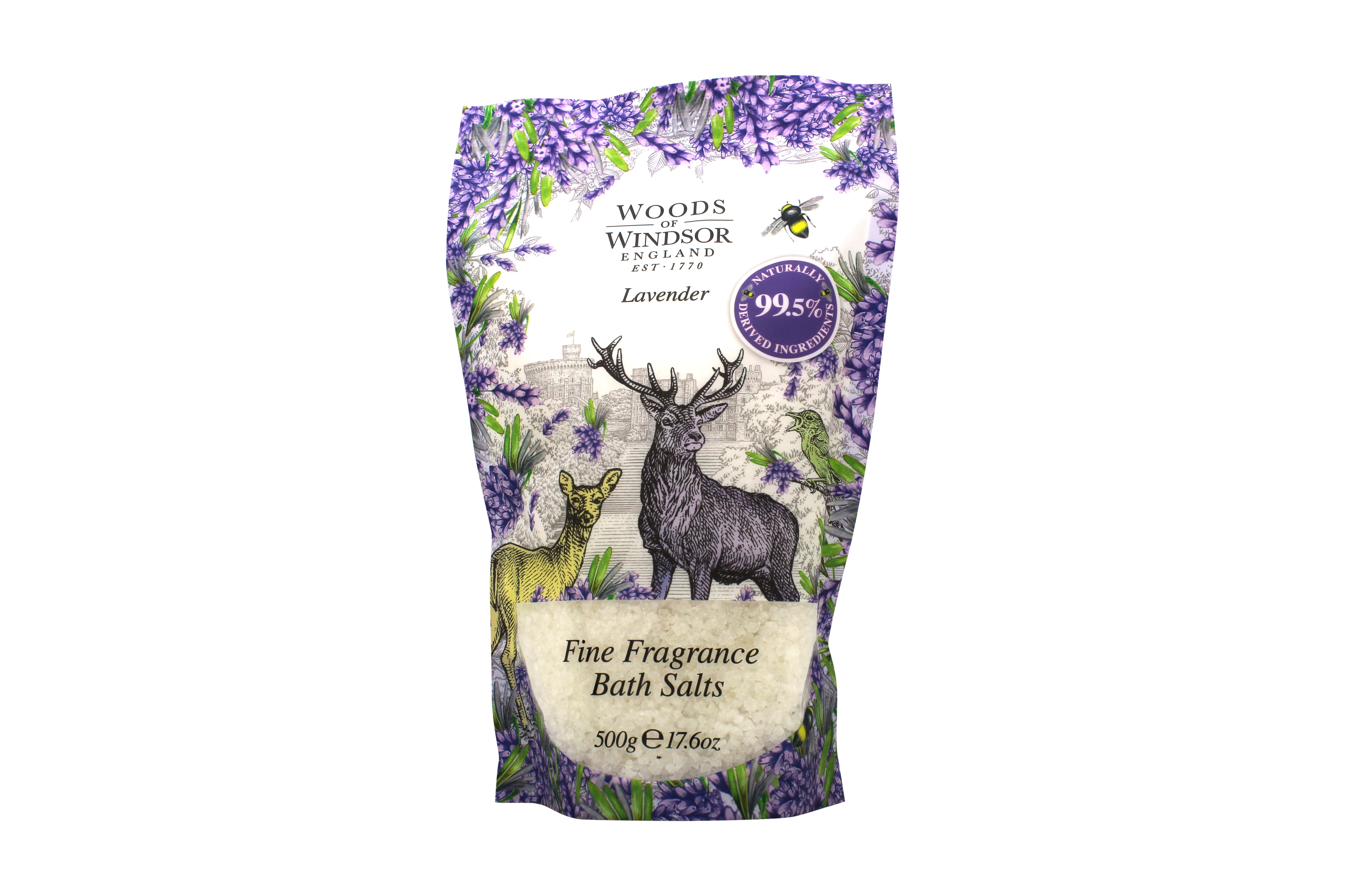 Woods of Windsor Lavender Bath Salt 500g