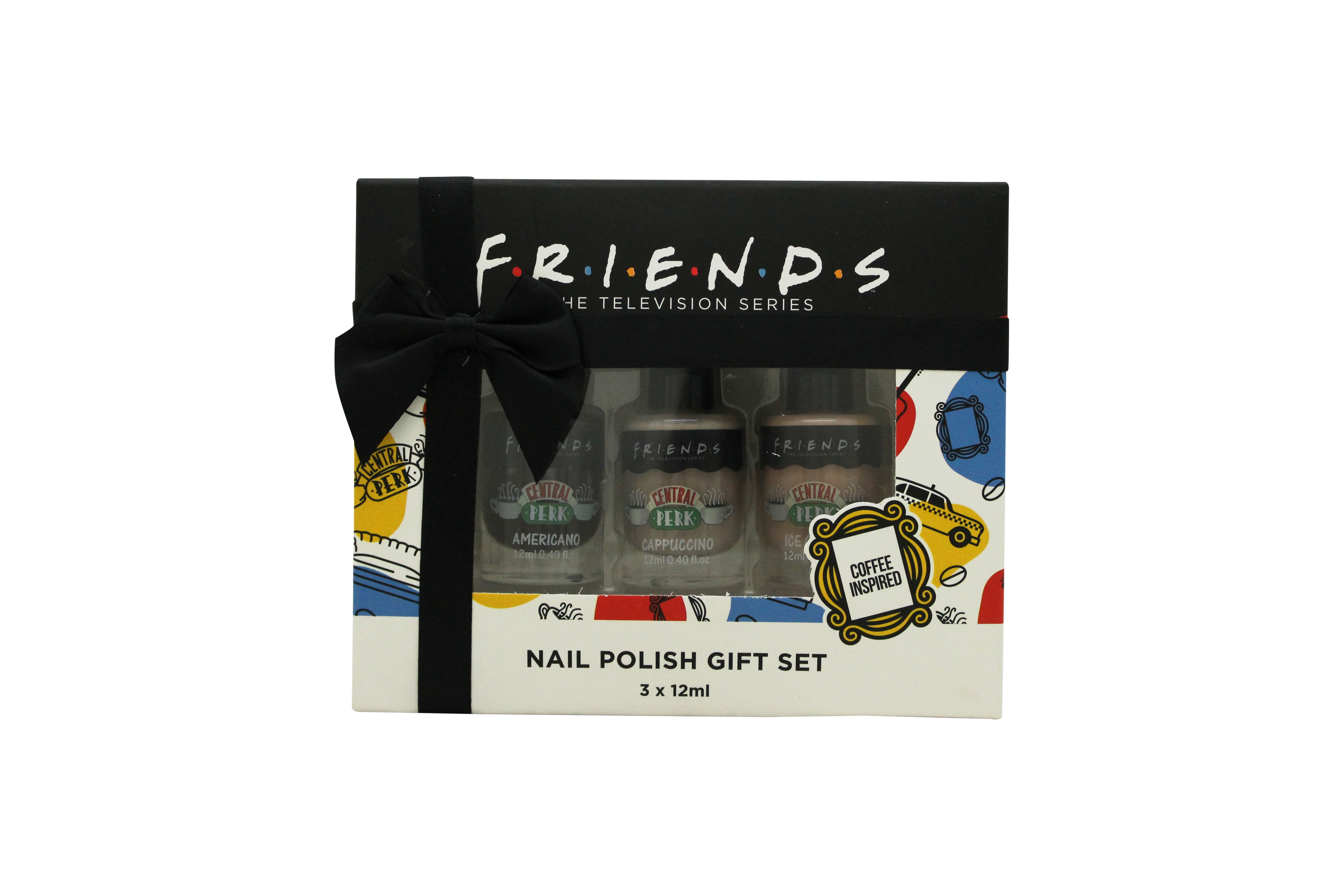 Warner Bros. Friends Nail Polish Trio 3 x 12ml