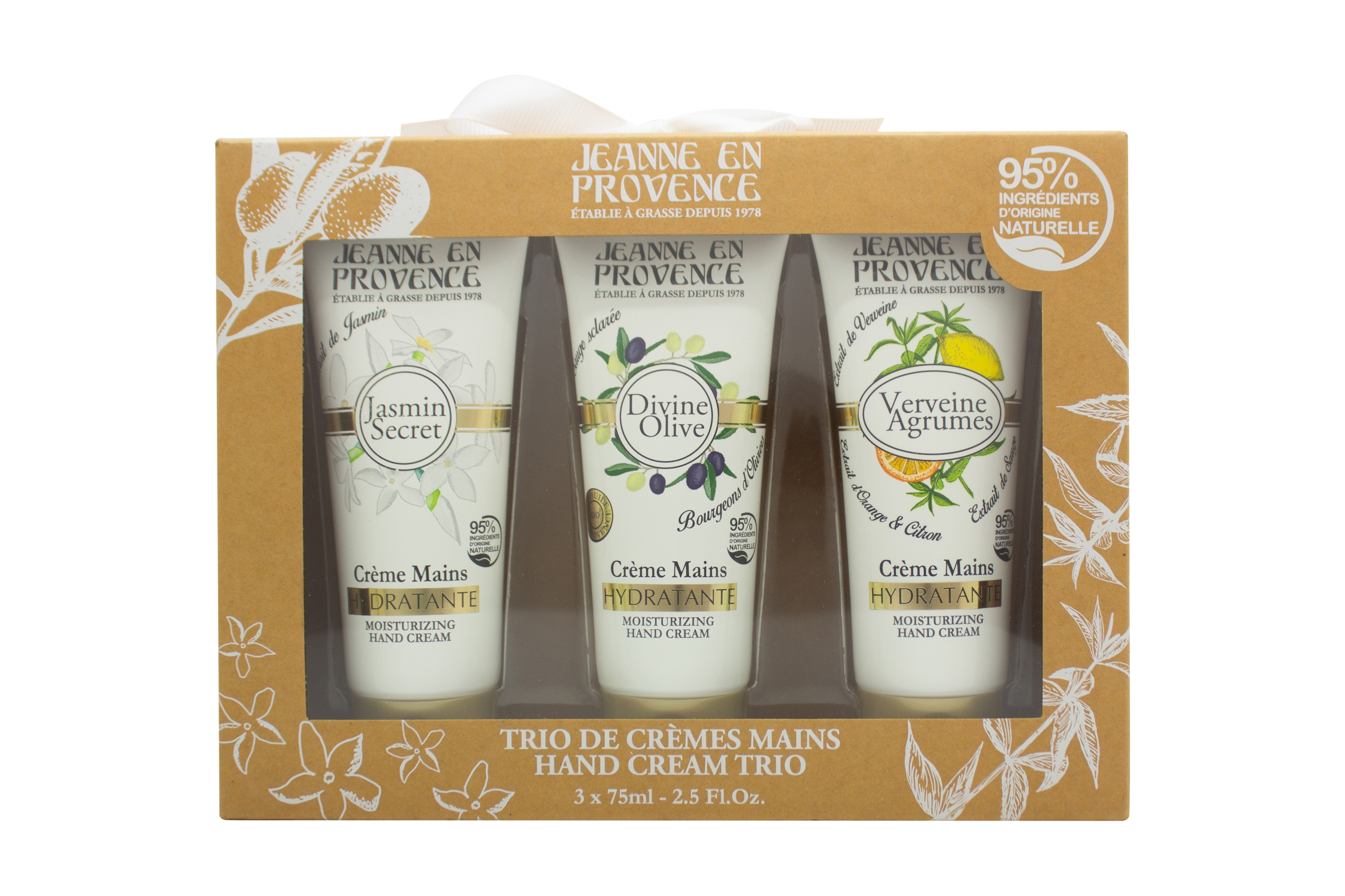 Jeanne En Provence Hand Cream Trio Gift Set 3 Pieces
