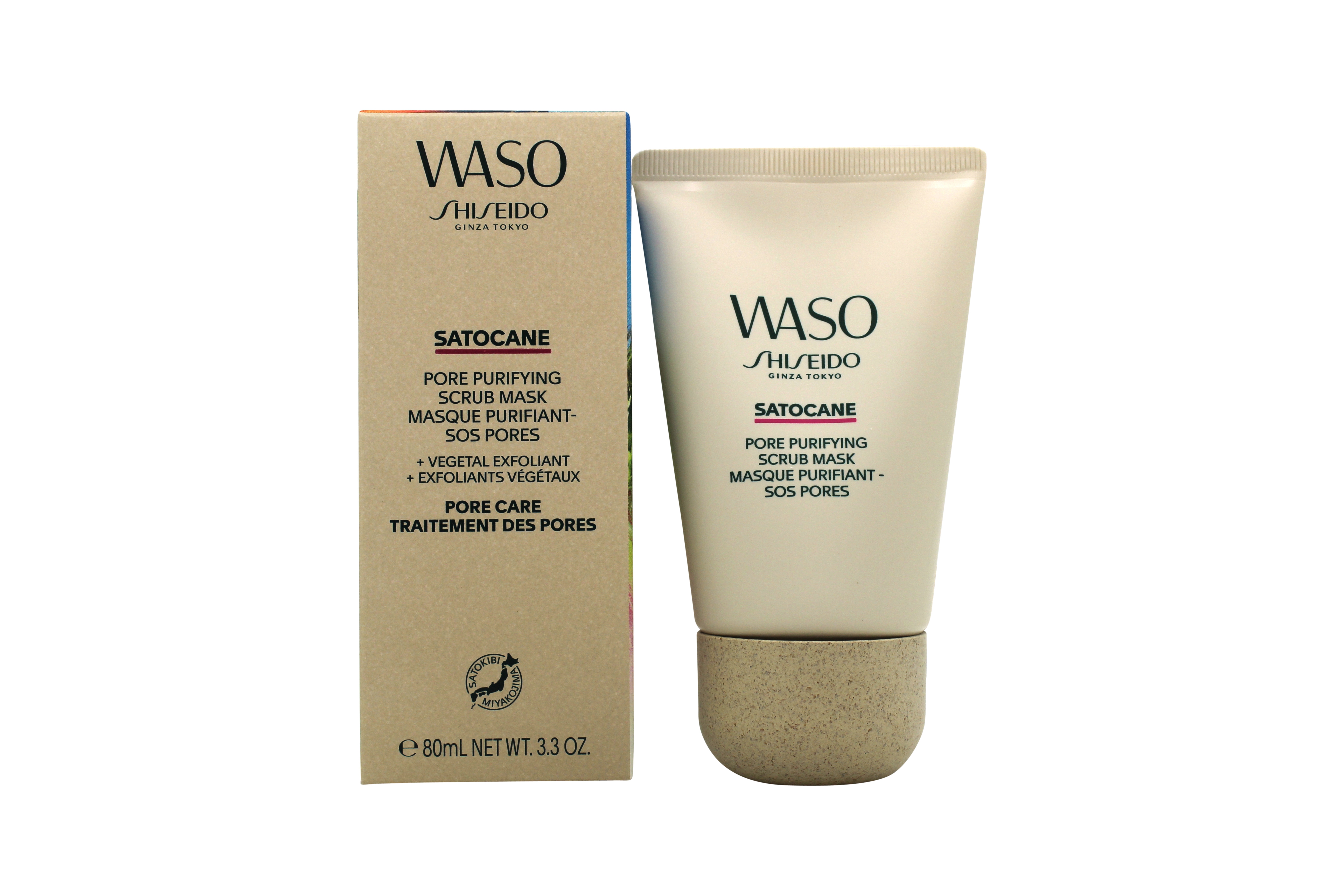Shiseido Waso Satocane Purifying Scrub Mask 80ml