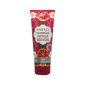 Yardley Flowerazzi Magnolia & Pink Orchid Body Scrub 200ml