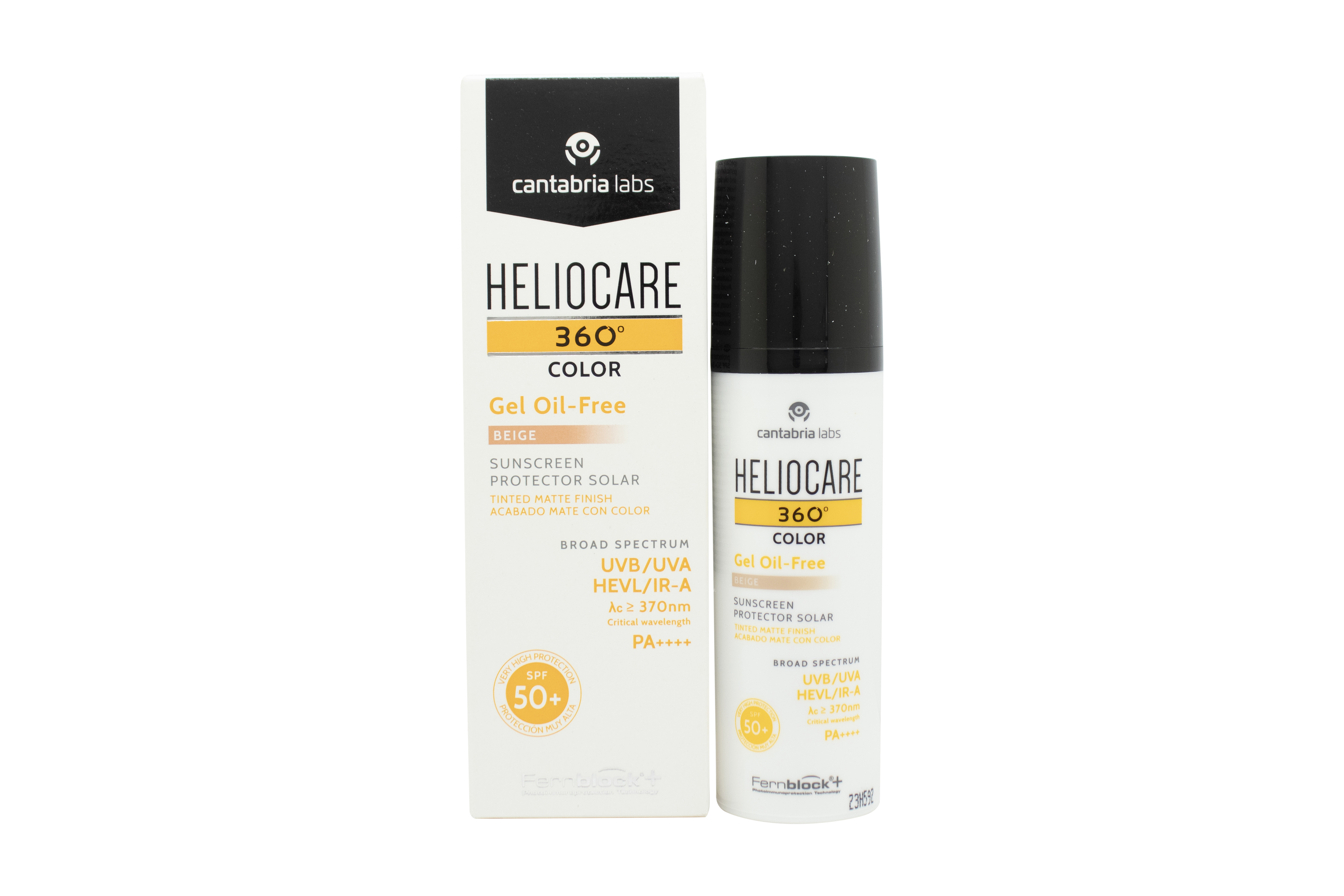 Cantabria Labs Heliocare 360° Color Oil-Free Gel SPF50+ PA++++ 50ml - Beige