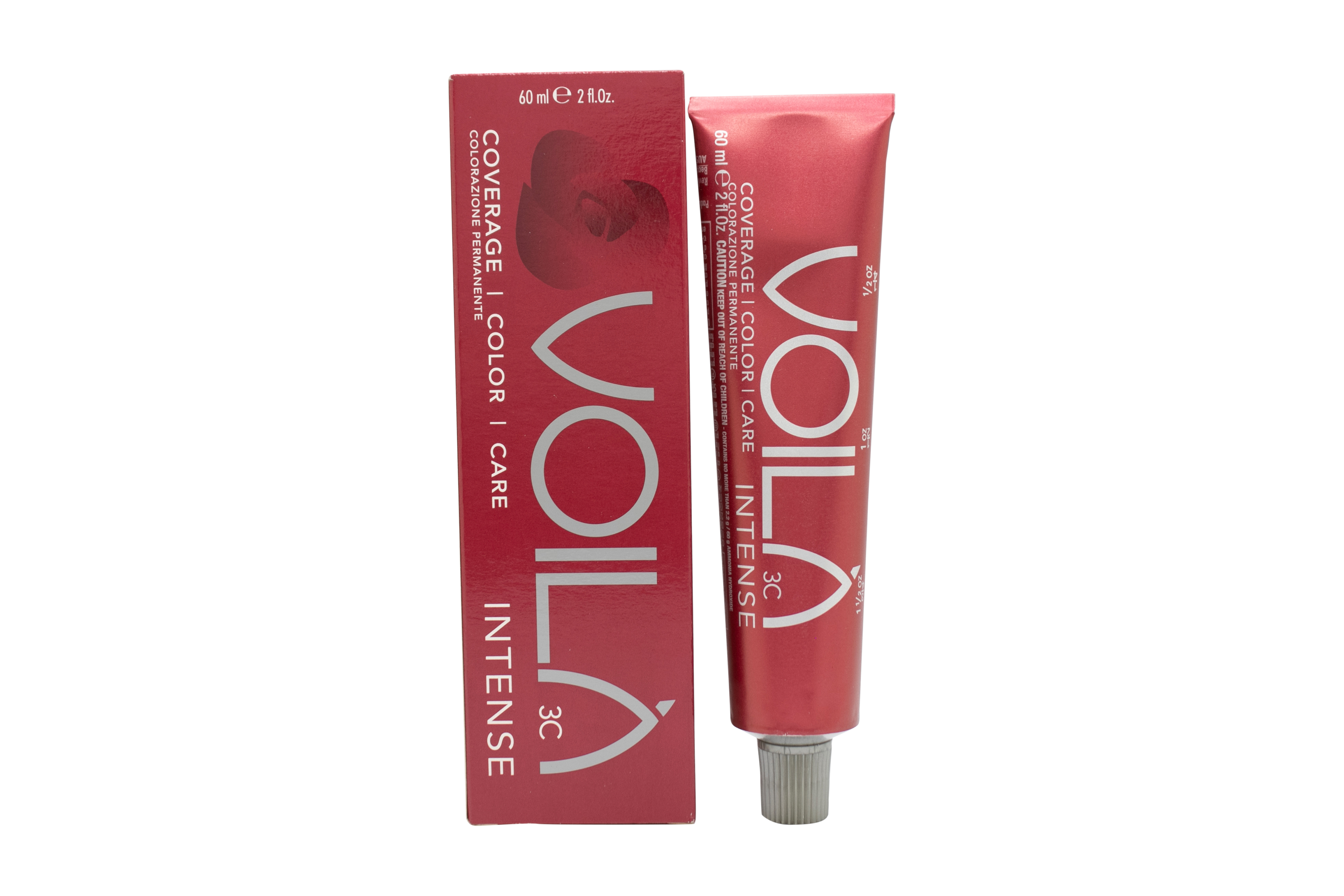 Intercosmo Voilà 3C Intense 60ml - 4.41 Medium Brown Amber