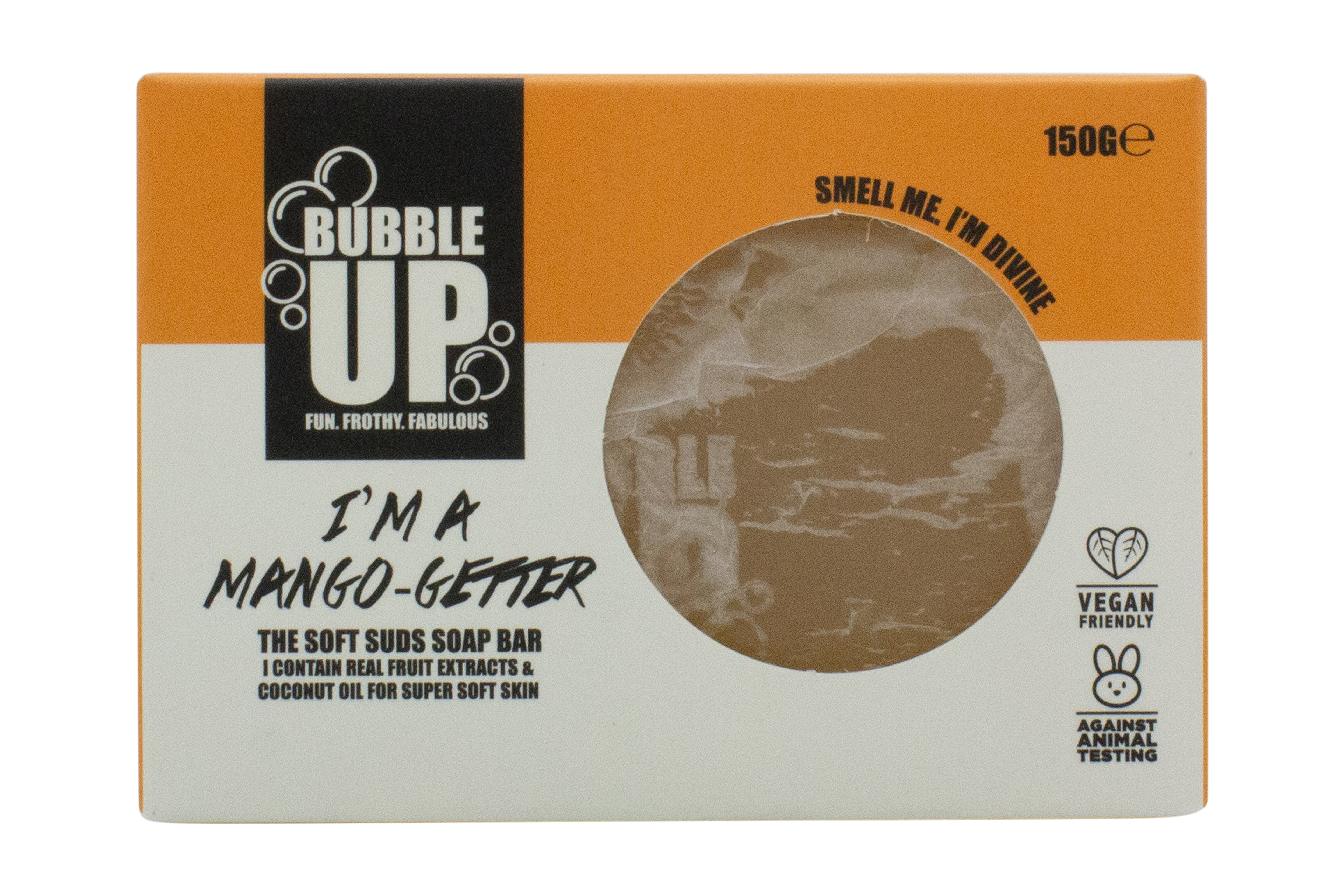 Bubble Up I'm A Mango-Getter The Soft Suds Soap Bar 150g