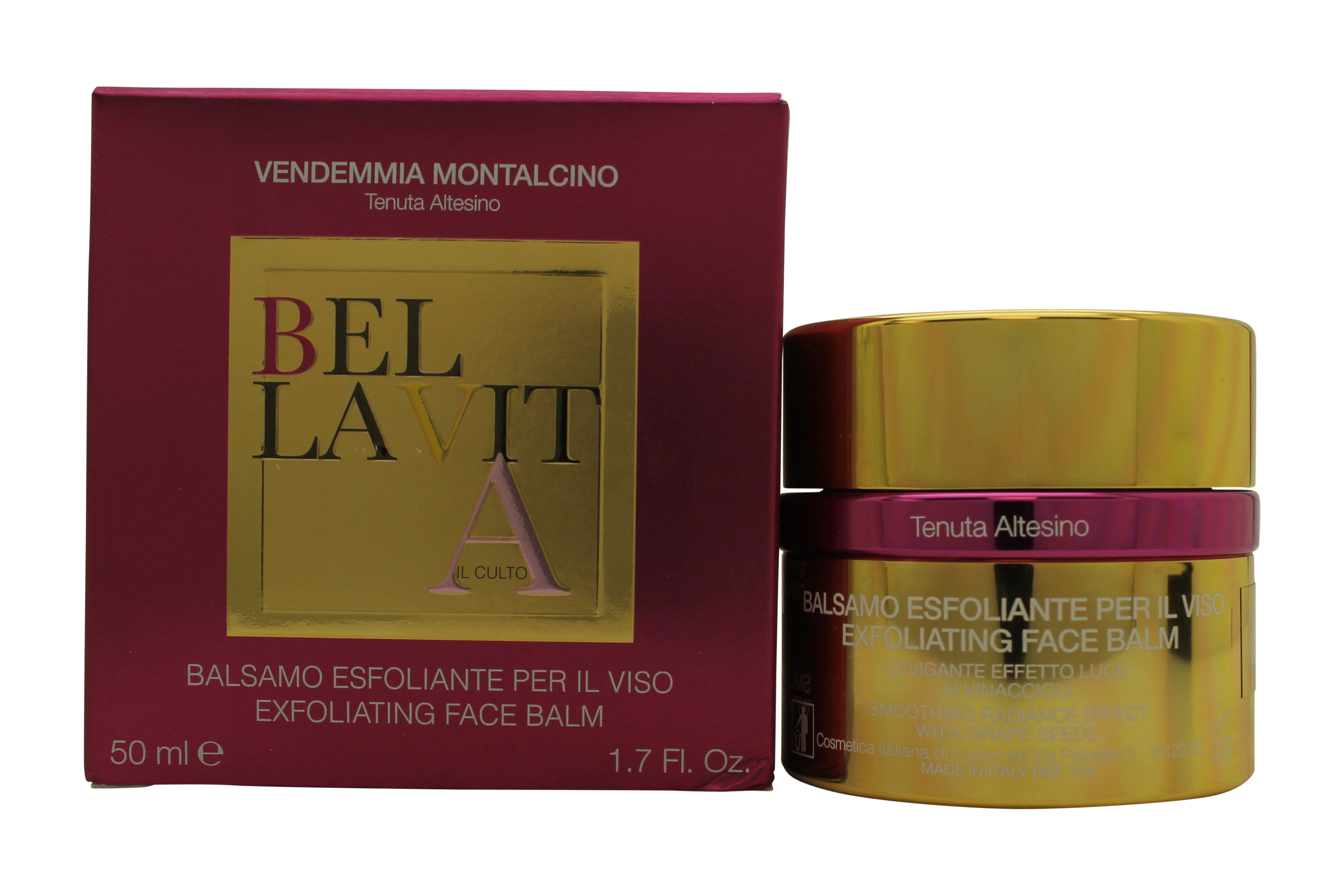 Bellavita Il Culto Vendemmia Montalcino Exfoliating Face Balm 50ml