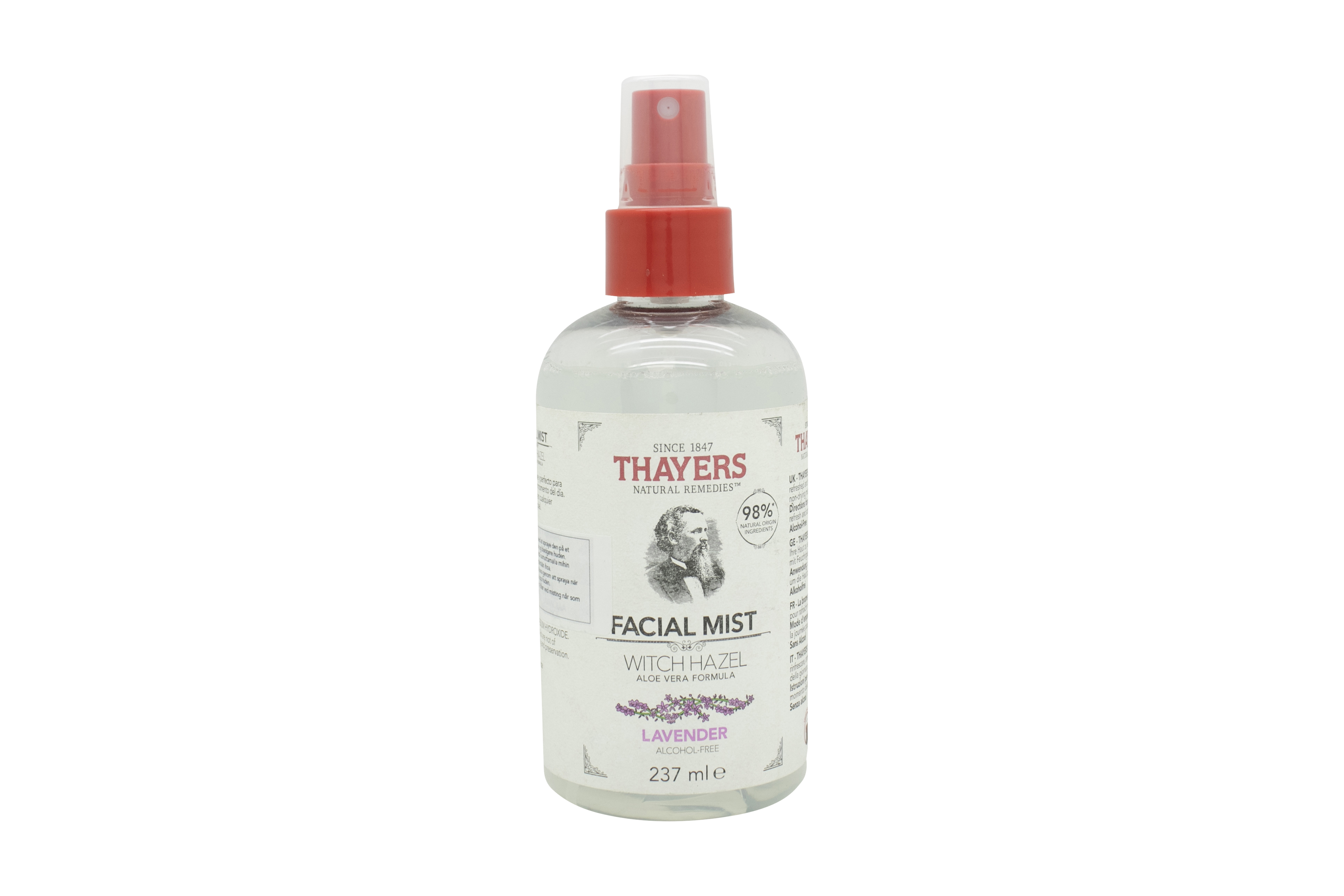 Thayers Witch Hazel Aloe Vera Formula Facial Mist 237ml - Lavender/Alcohol Free