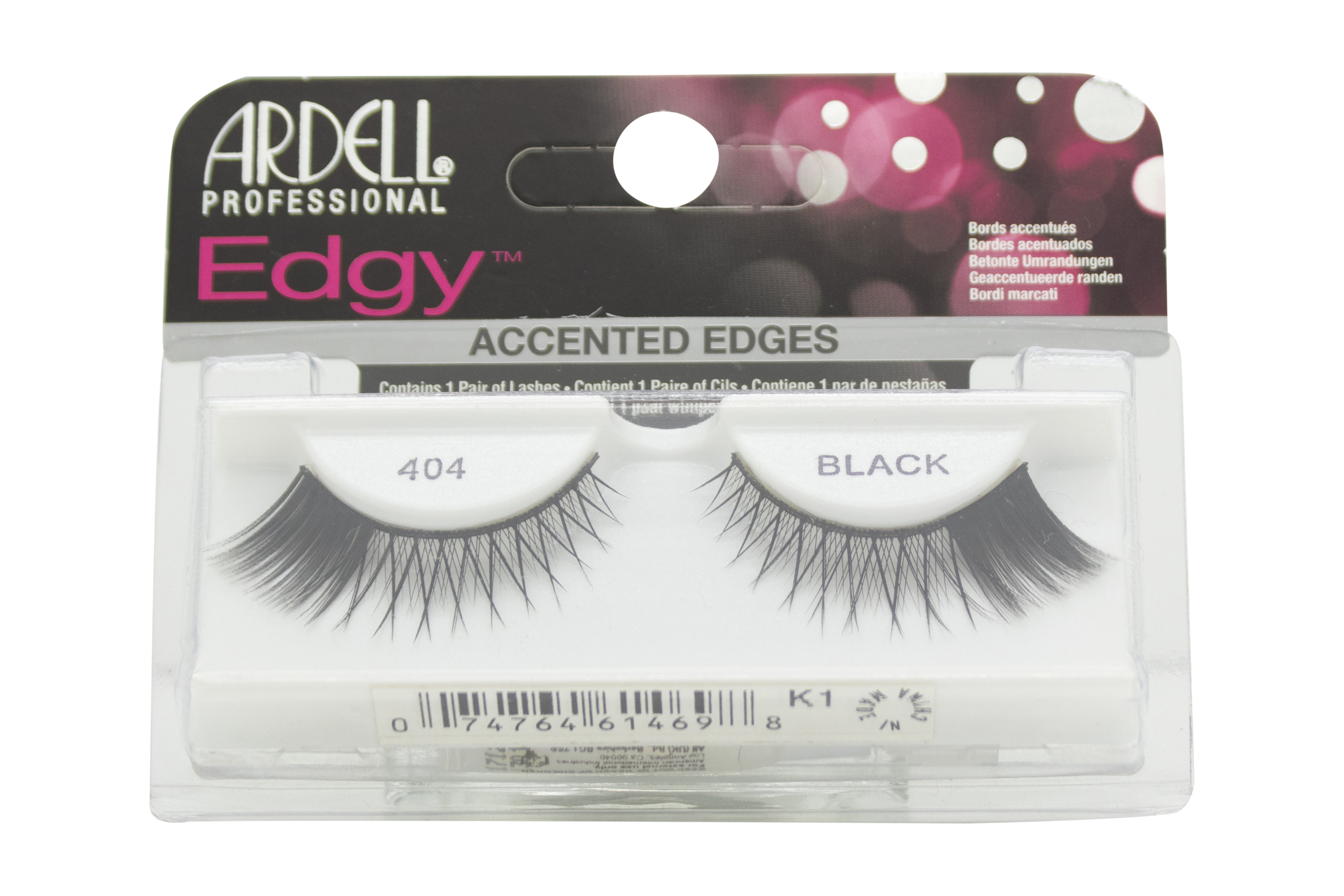 Ardell Accented Edgy Eyelashes - 404 Black