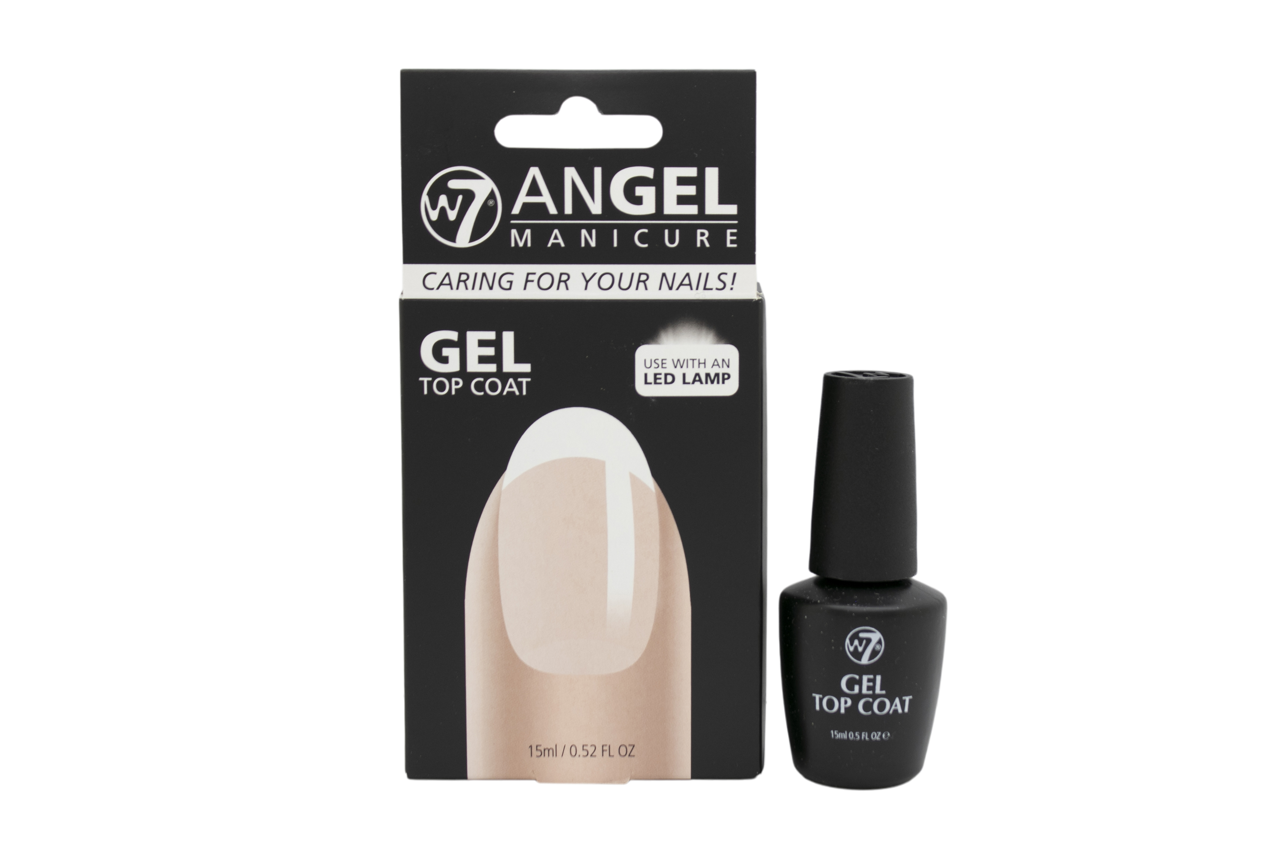W7 Angel Manicure Gel Top Coat 15ml