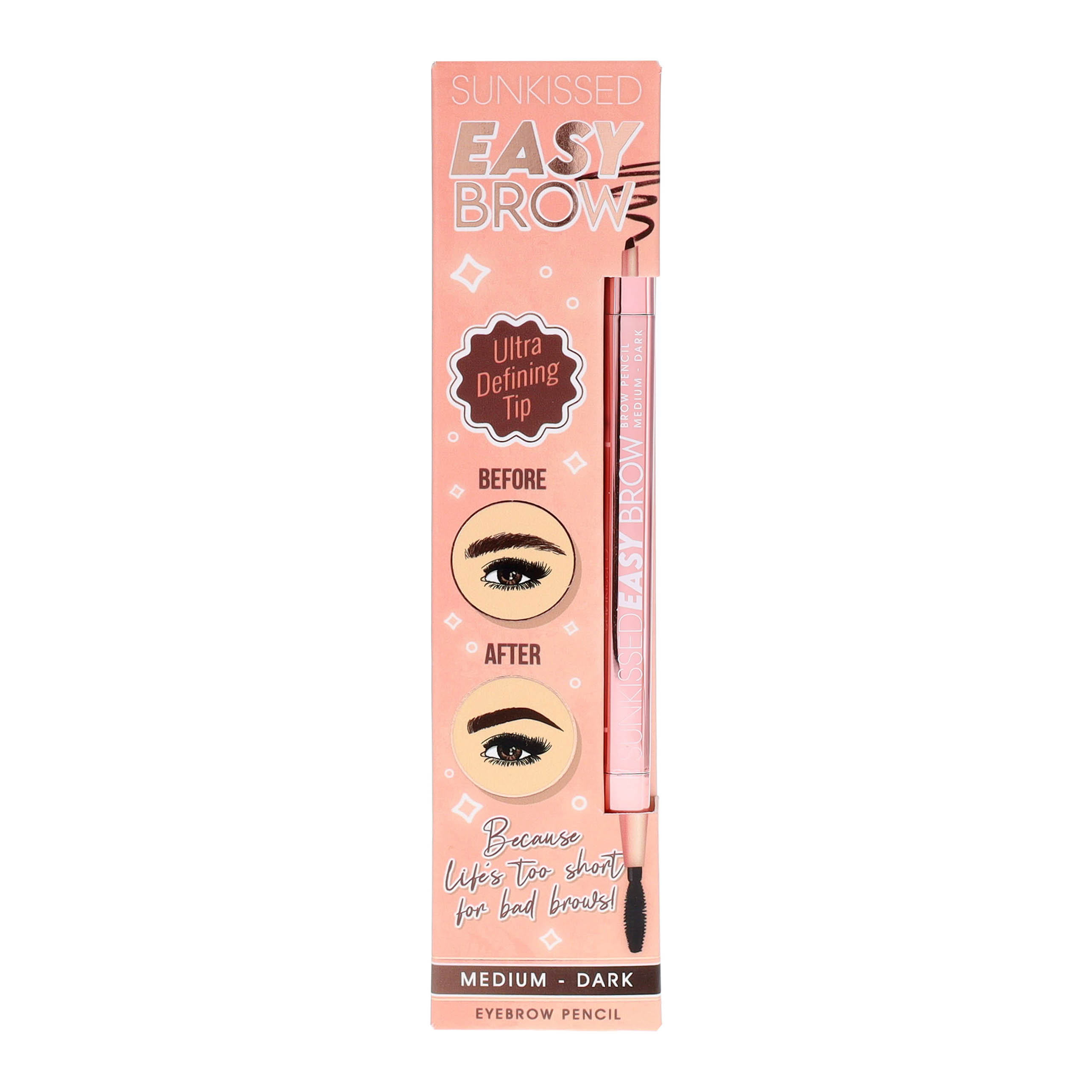 Sunkissed Easy Brow Eyebrow Pencil 0.1g - Medium/Dark