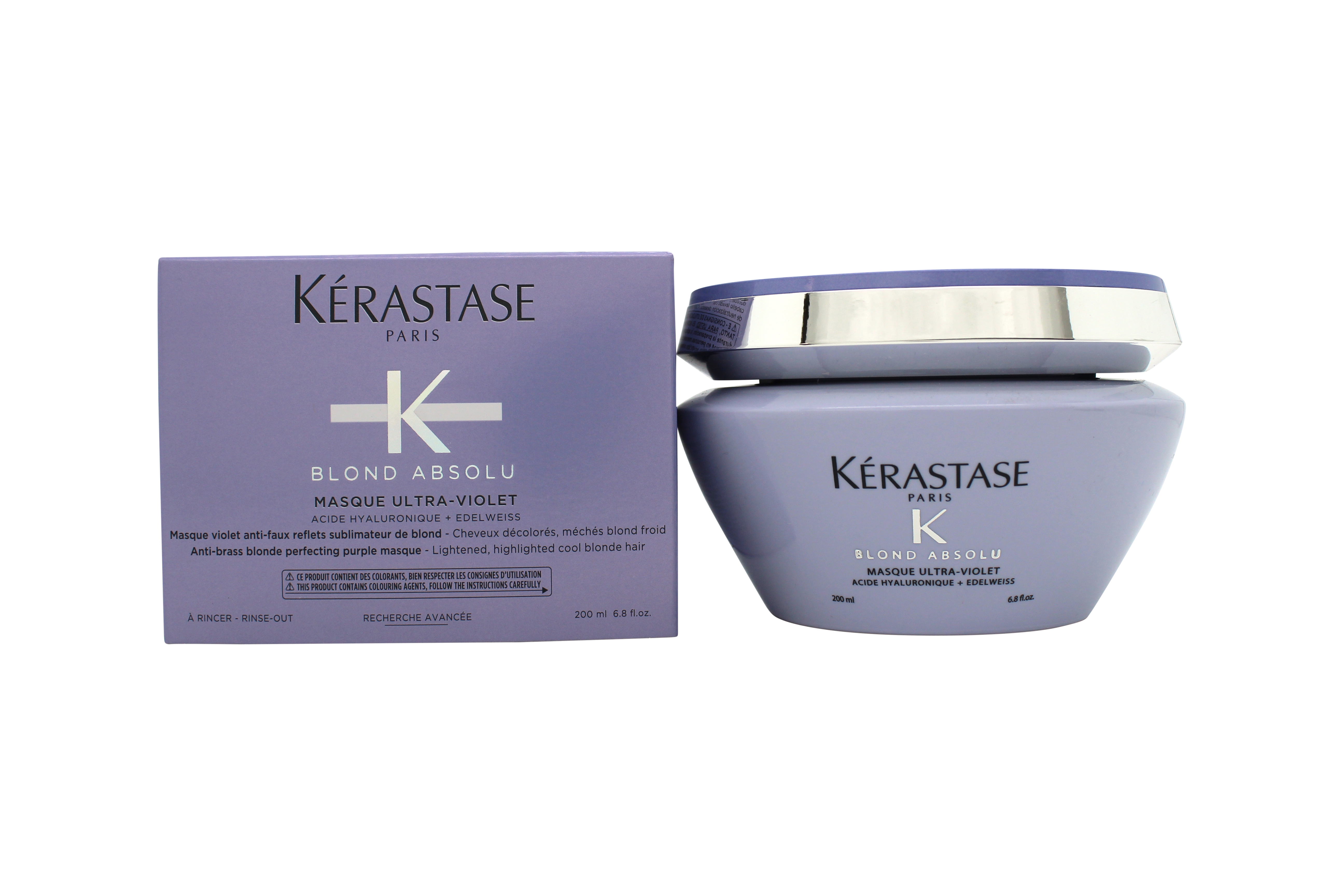 Kérastase Blond Absolu Ultra Violet Hair Mask 200ml - For Coloured Hair
