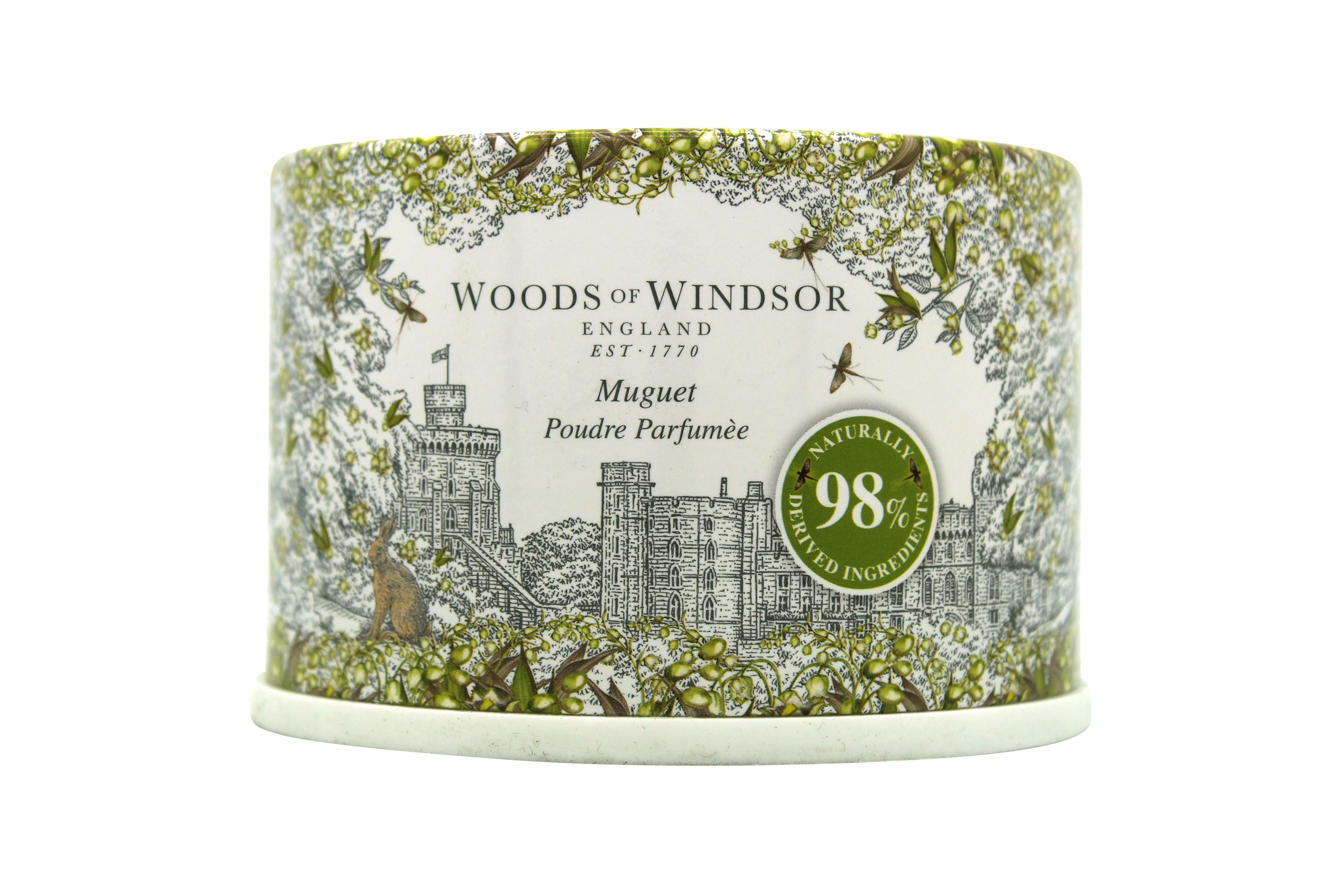 Woods of Windsor Lily of the Valley Dusting Powder 100g