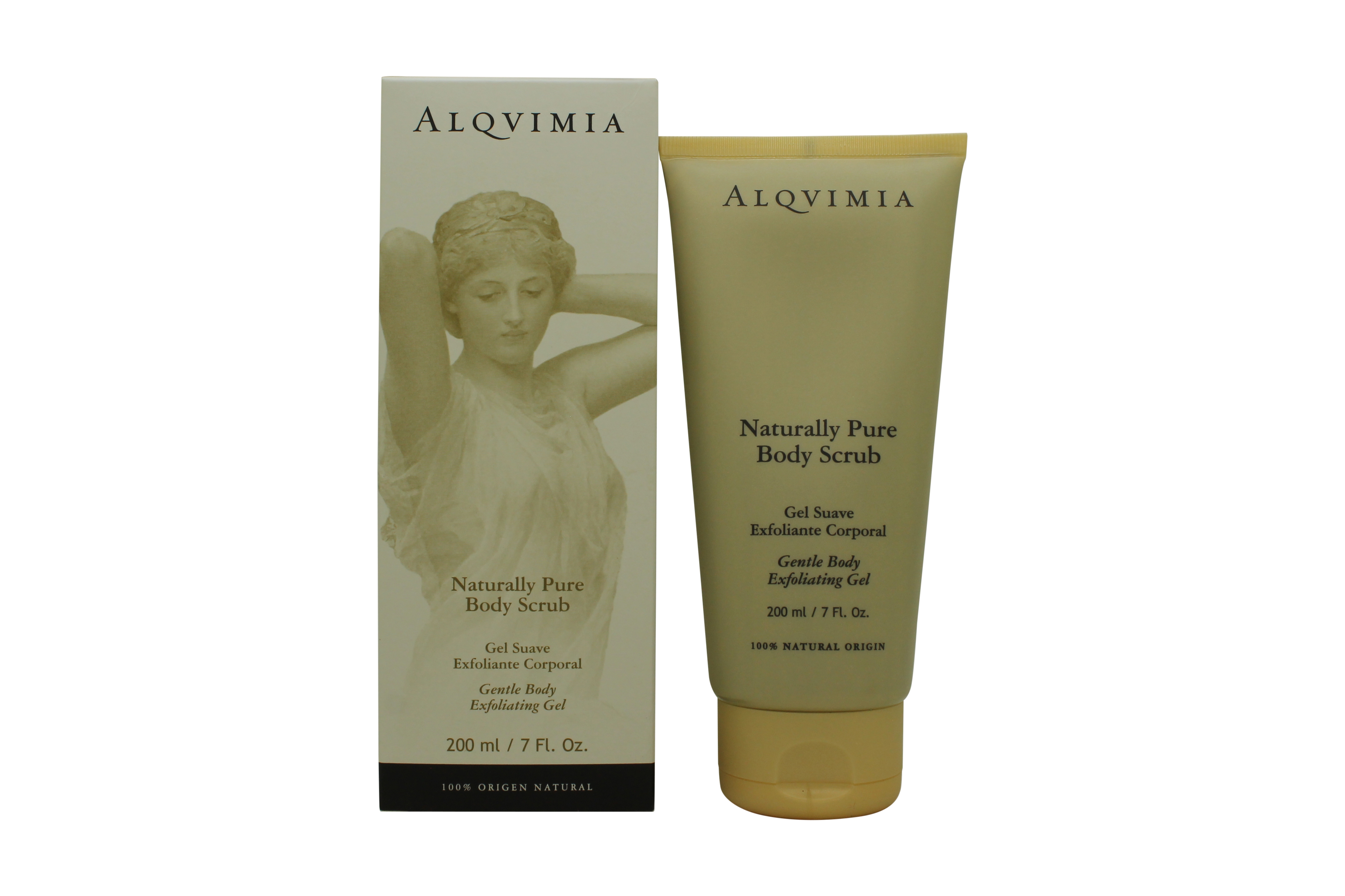 Alqvimia Naturally Pure Body Scrub Gentle Exfoliating Gel 200ml