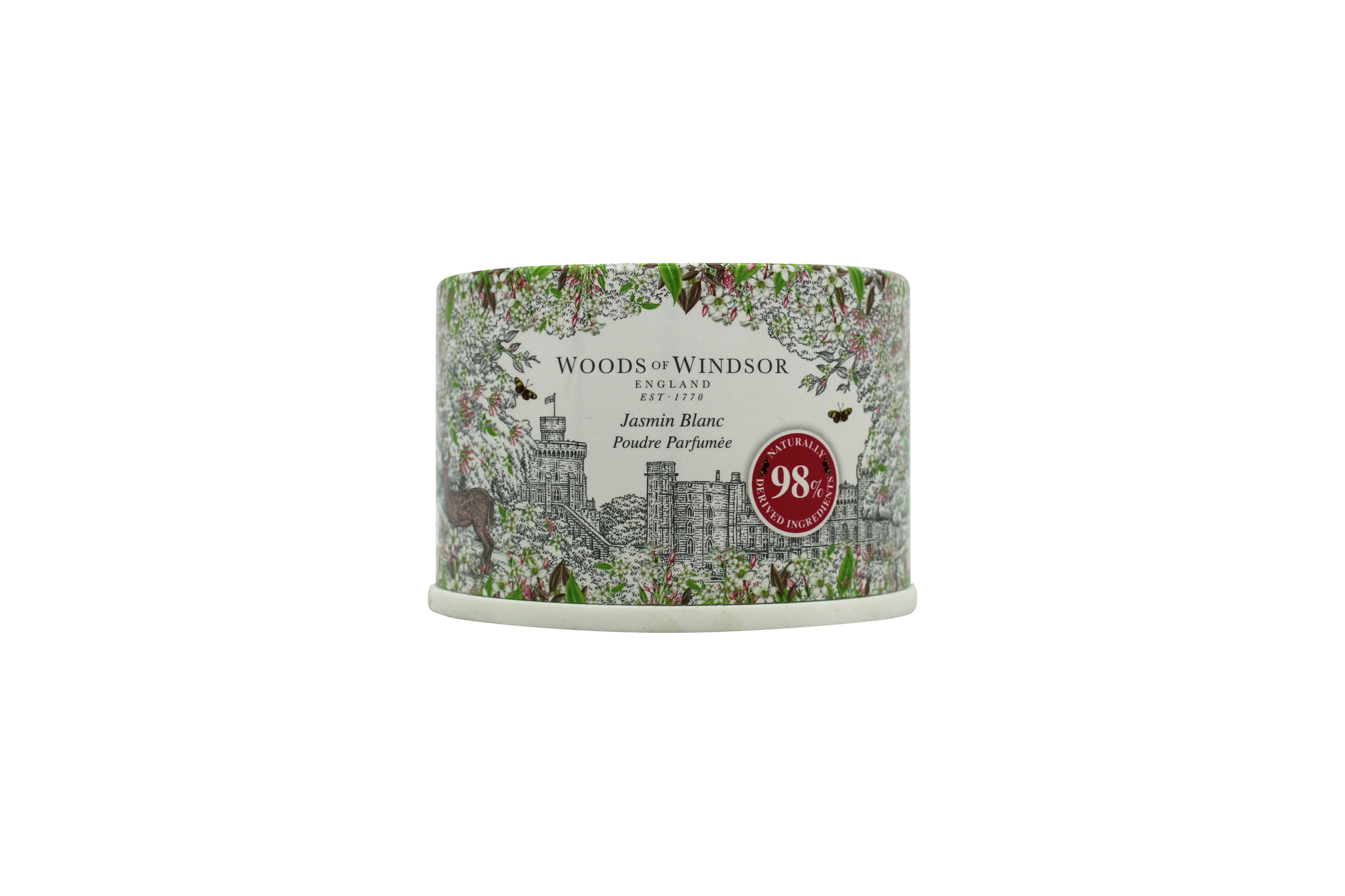 Woods of Windsor White Jasmine Dusting Powder 100g