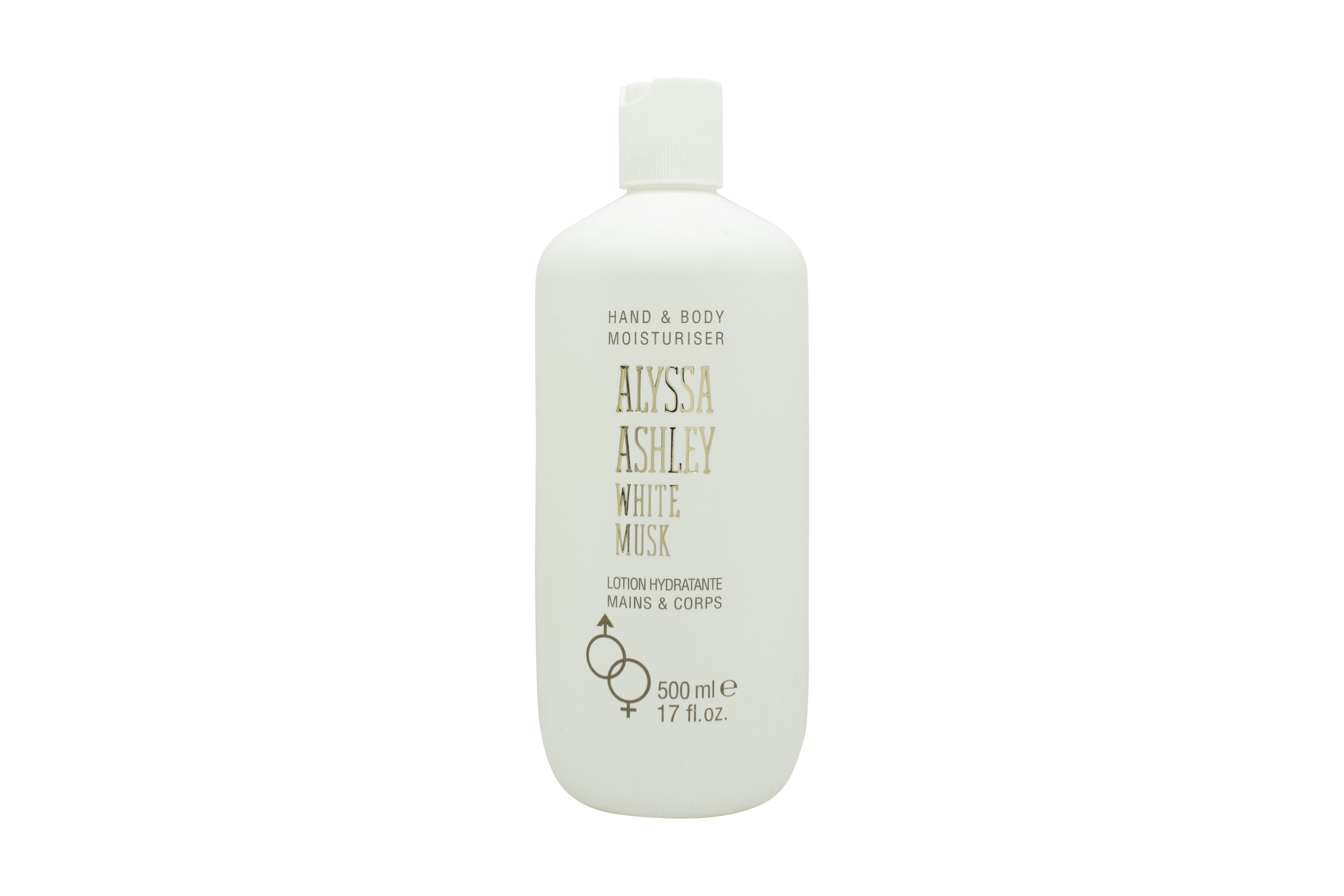 Alyssa Ashley White Musk Hand and Body Moisturiser 500ml