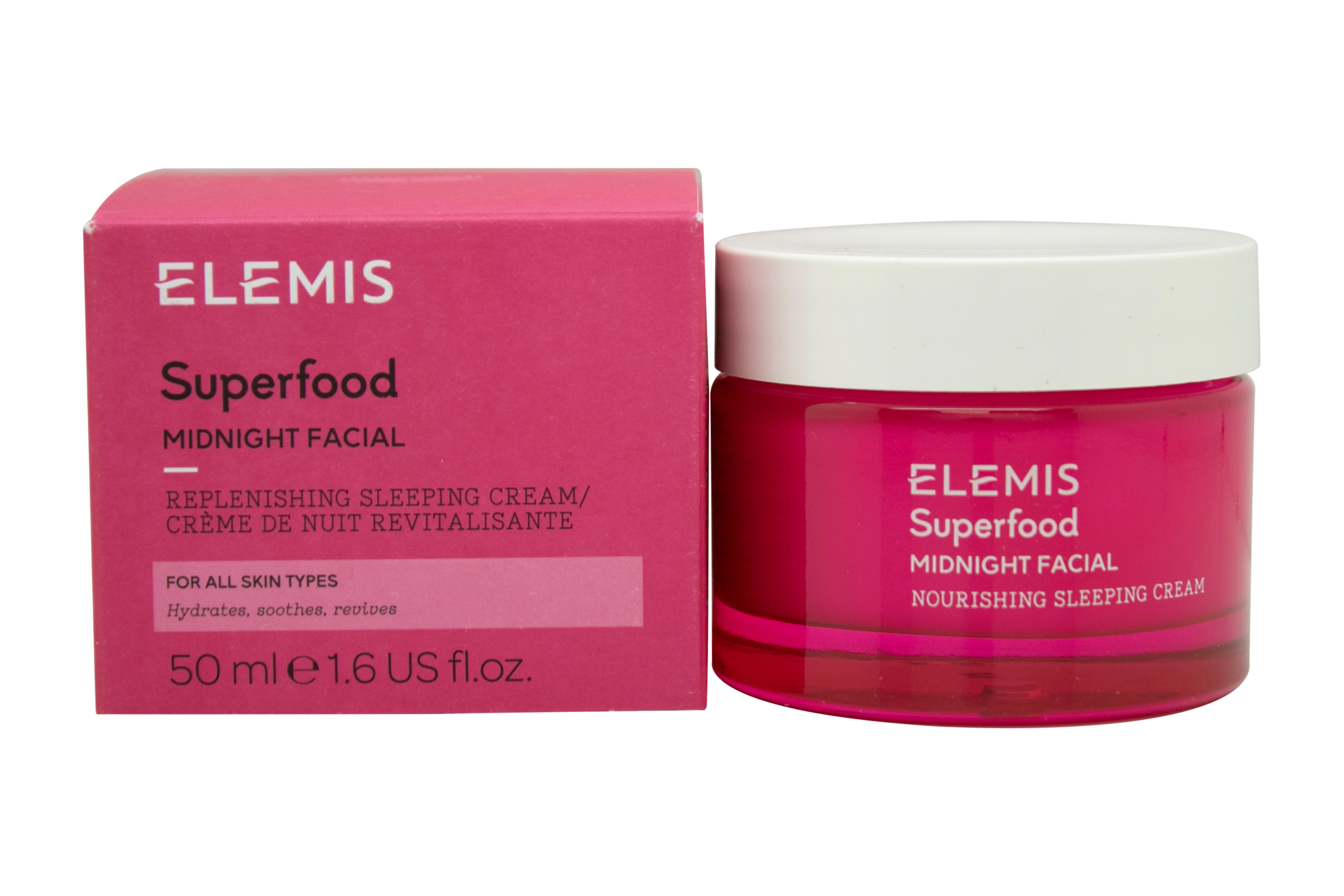 Elemis Superfood Midnight Facial Nourishing Sleeping Cream 50ml