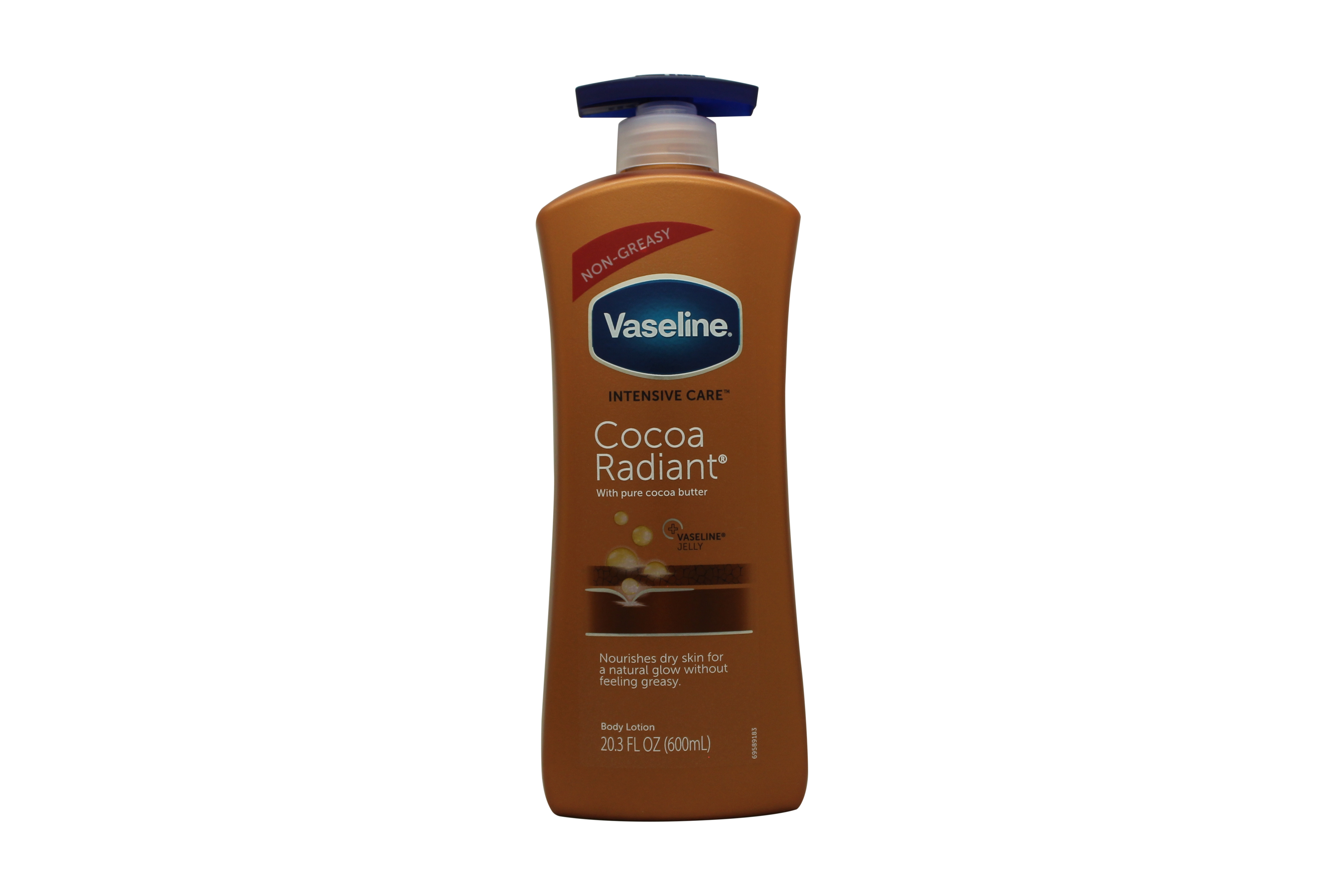 Vaseline Intensive Care Cocoa Glow Body Cream 600ml