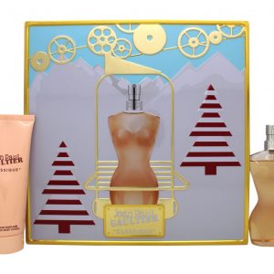 Jean Paul Gaultier Classique Gift Set 50ml EDT + 75ml Body Lotion - Christmas Edition