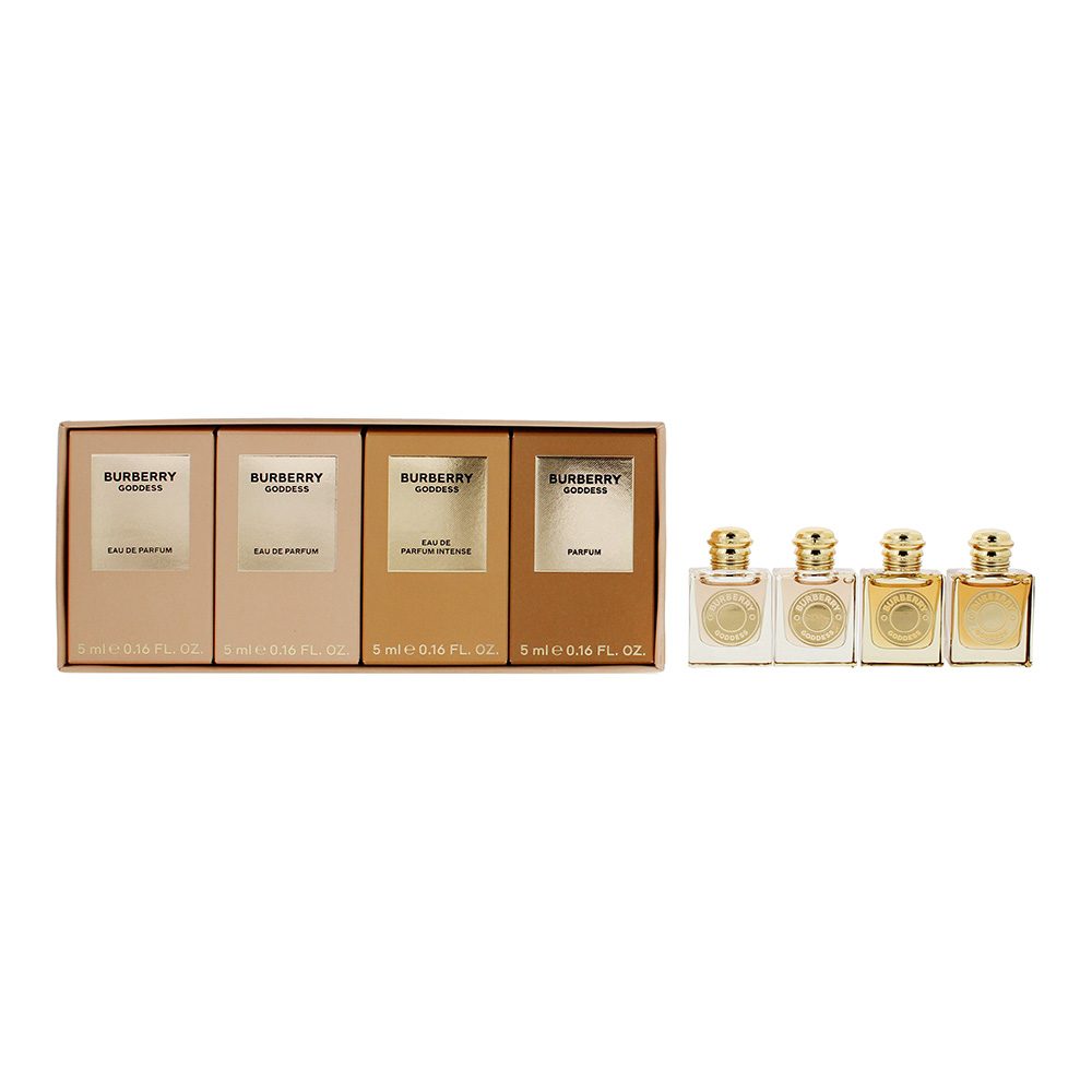 Burberry Goddess Miniature Collection Gift Set 2x 5ml Eau de Parfum + 1x Eau de Parfum Intense + 1x Parfum